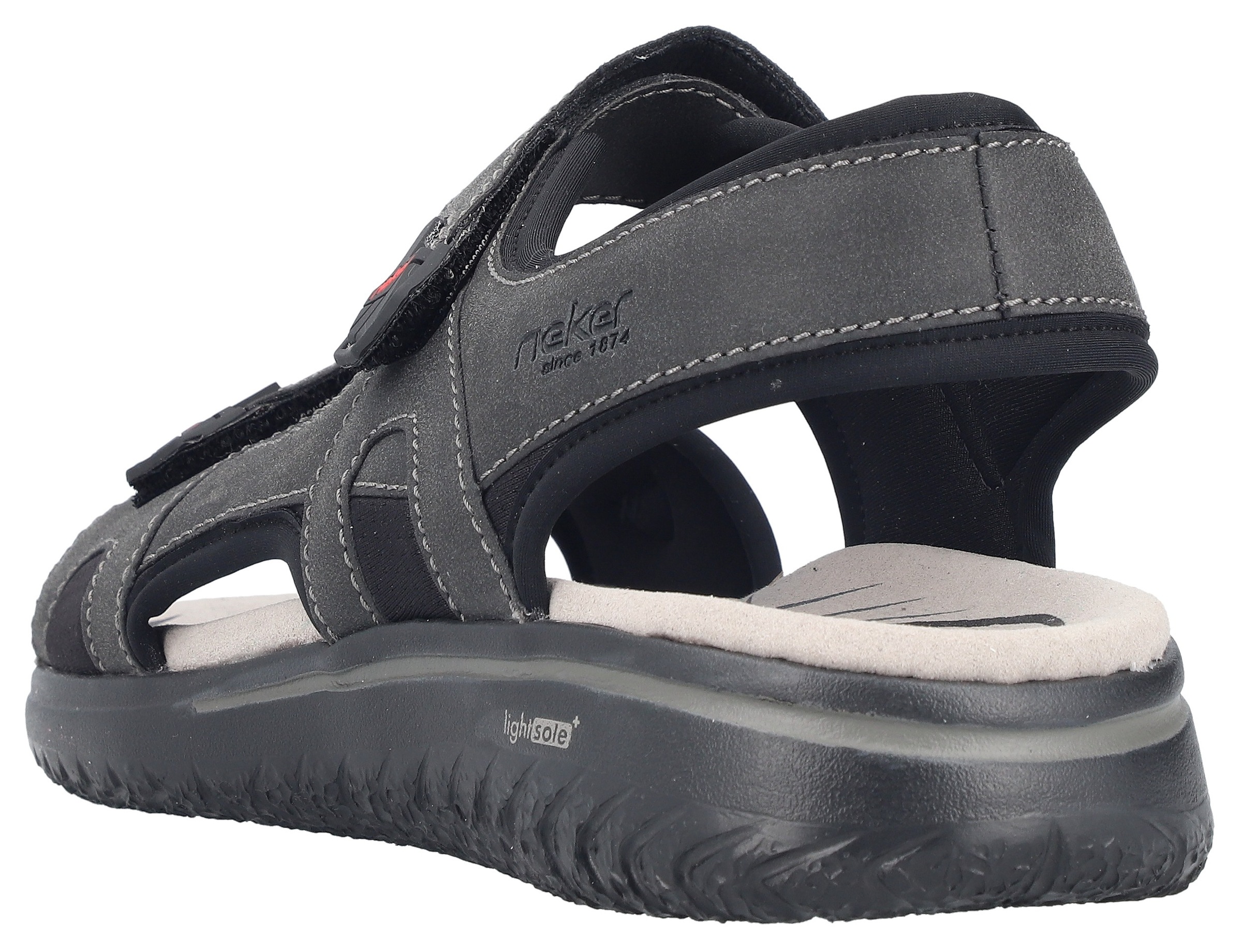 Rieker Sandale  Sommerschuh, Klettschuh, Outdoorsandale mit Klettriemchen