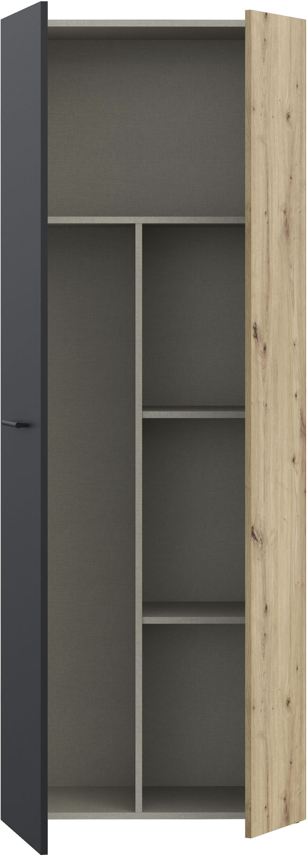 Thumbnail - FORTE Mehrzweckschrank "NET306", Mehrzweckschrank, inklusive Einlegböden, verschiedene Dekore