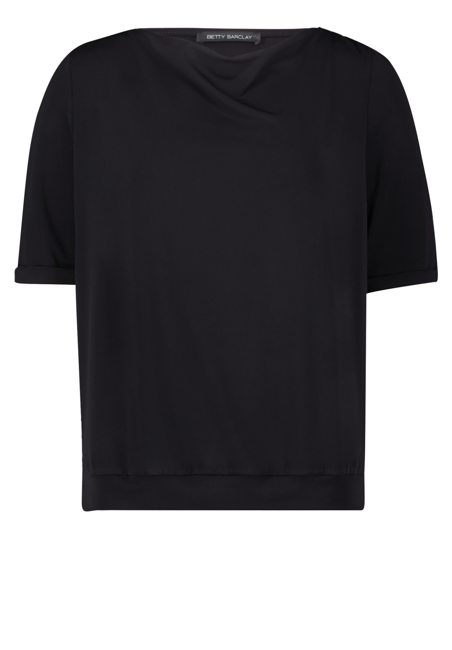 Betty Barclay Kurzarmshirt "Damen mit Wasserfallausschnitt" 1 Stk. Material günstig online kaufen