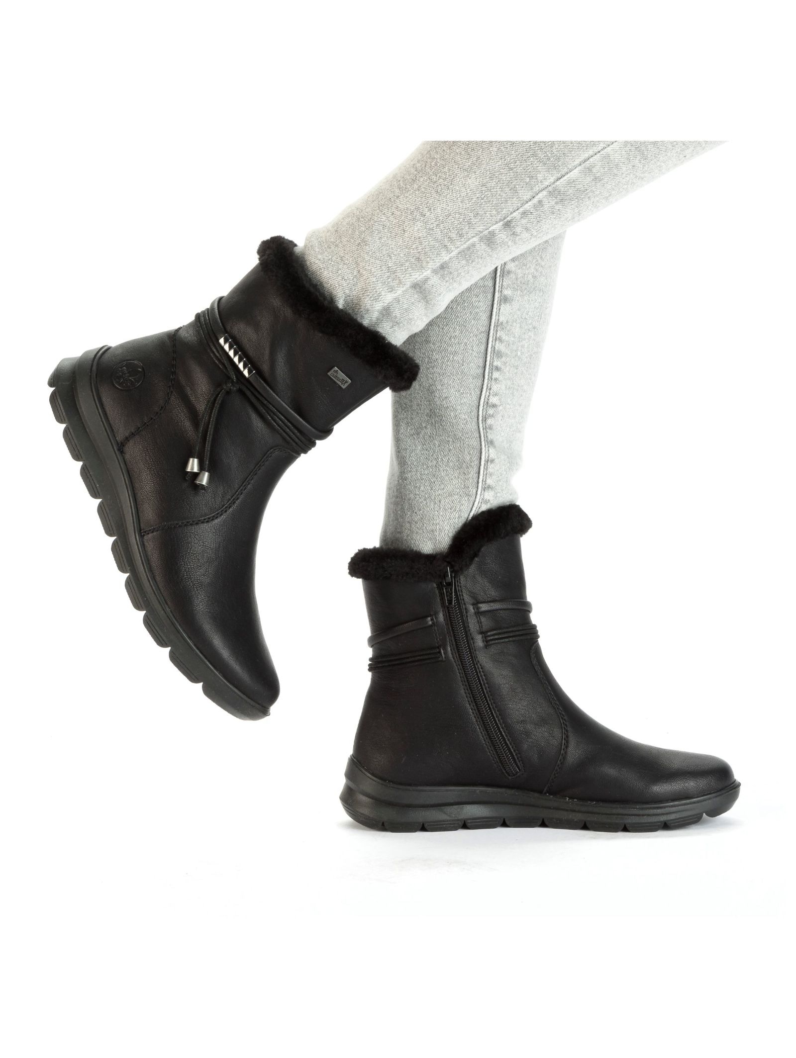 Rieker Stiefelette »Rieker Stiefelette Lederimitat«