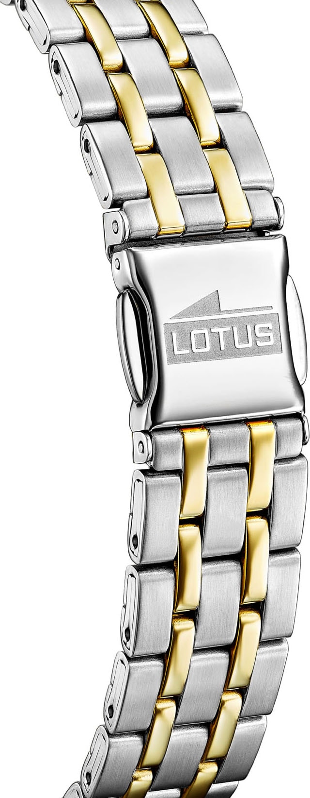 Lotus Quarzuhr »Square«, Armbanduhr, Damenuhr, Edelstahlarmband, analog