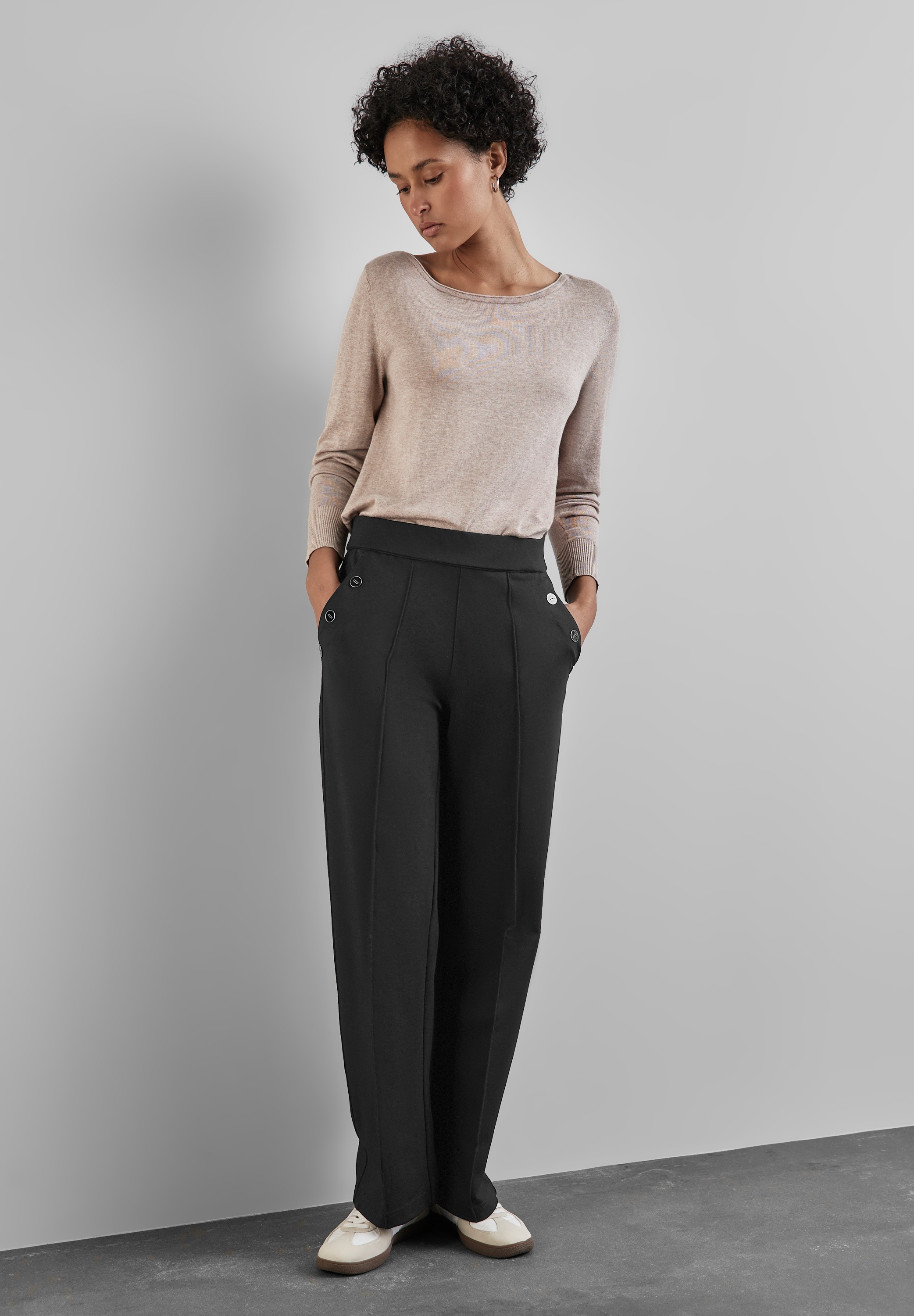 STREET ONE Comfort-fit-Jeans, High Waist