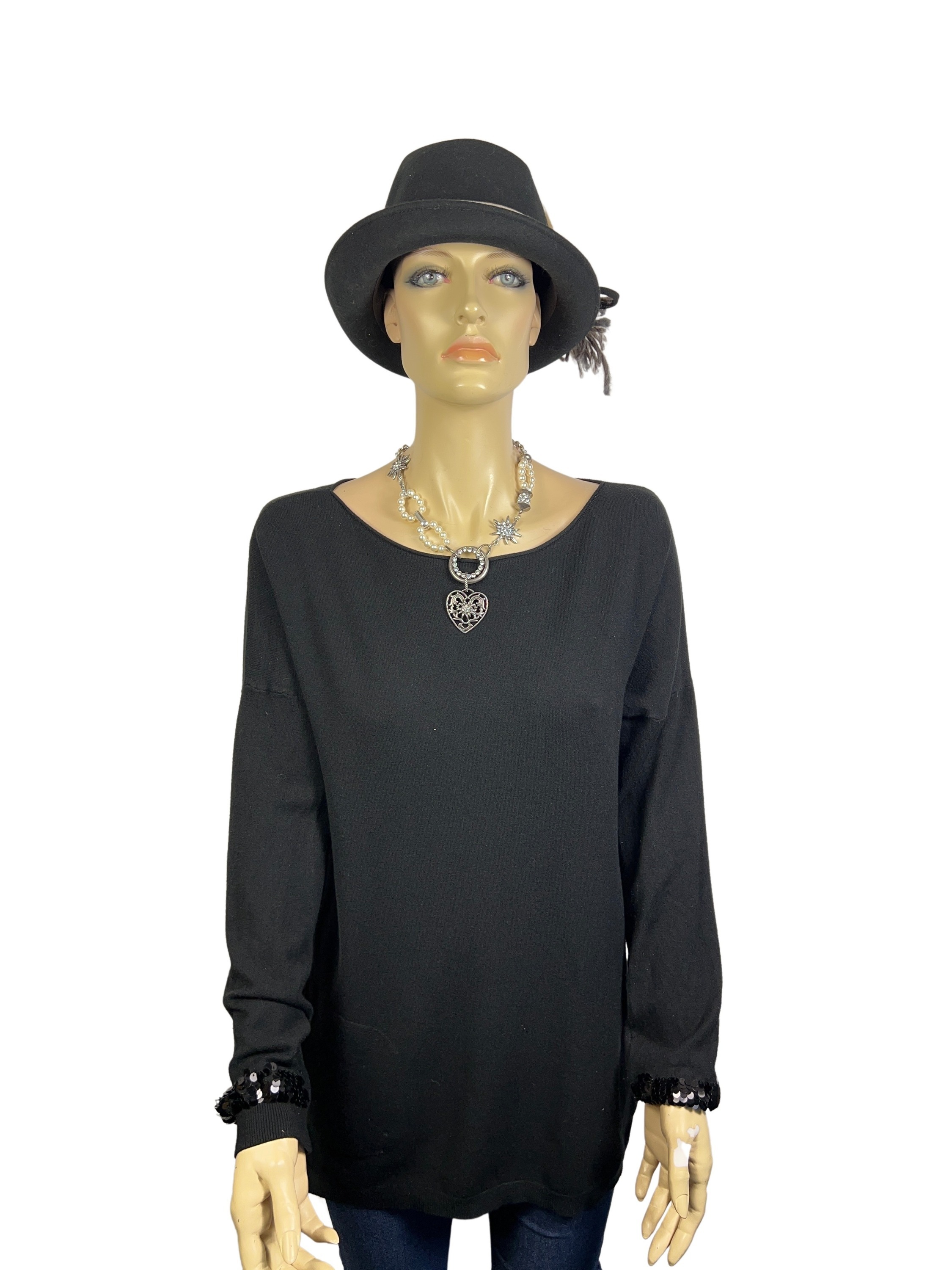 Allgäu Rebell Kette mit Anhänger "Franzi" mit Herzanhänger günstig online kaufen