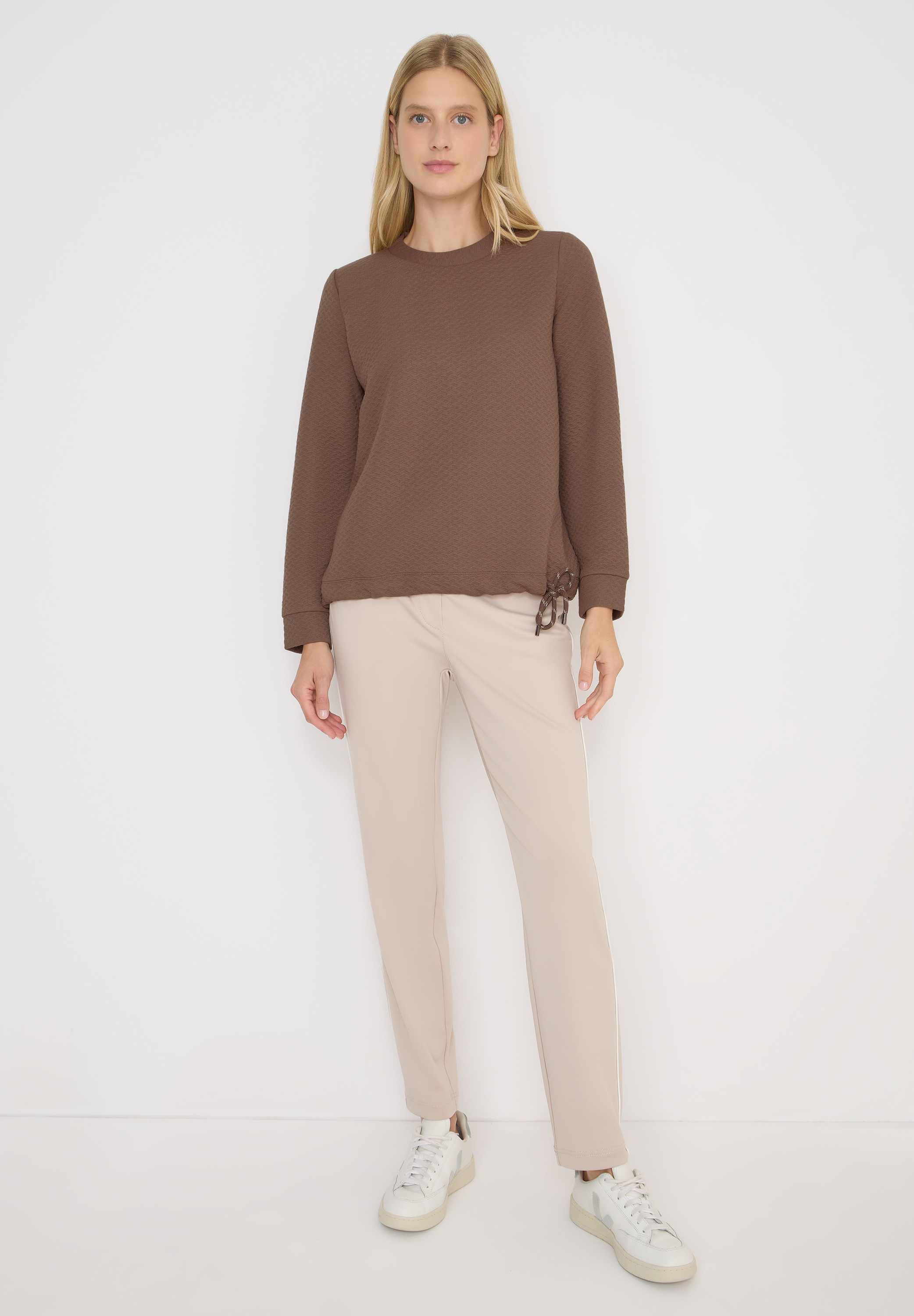 Cecil Sweatshirt, mit Tunnelzug am Saum
