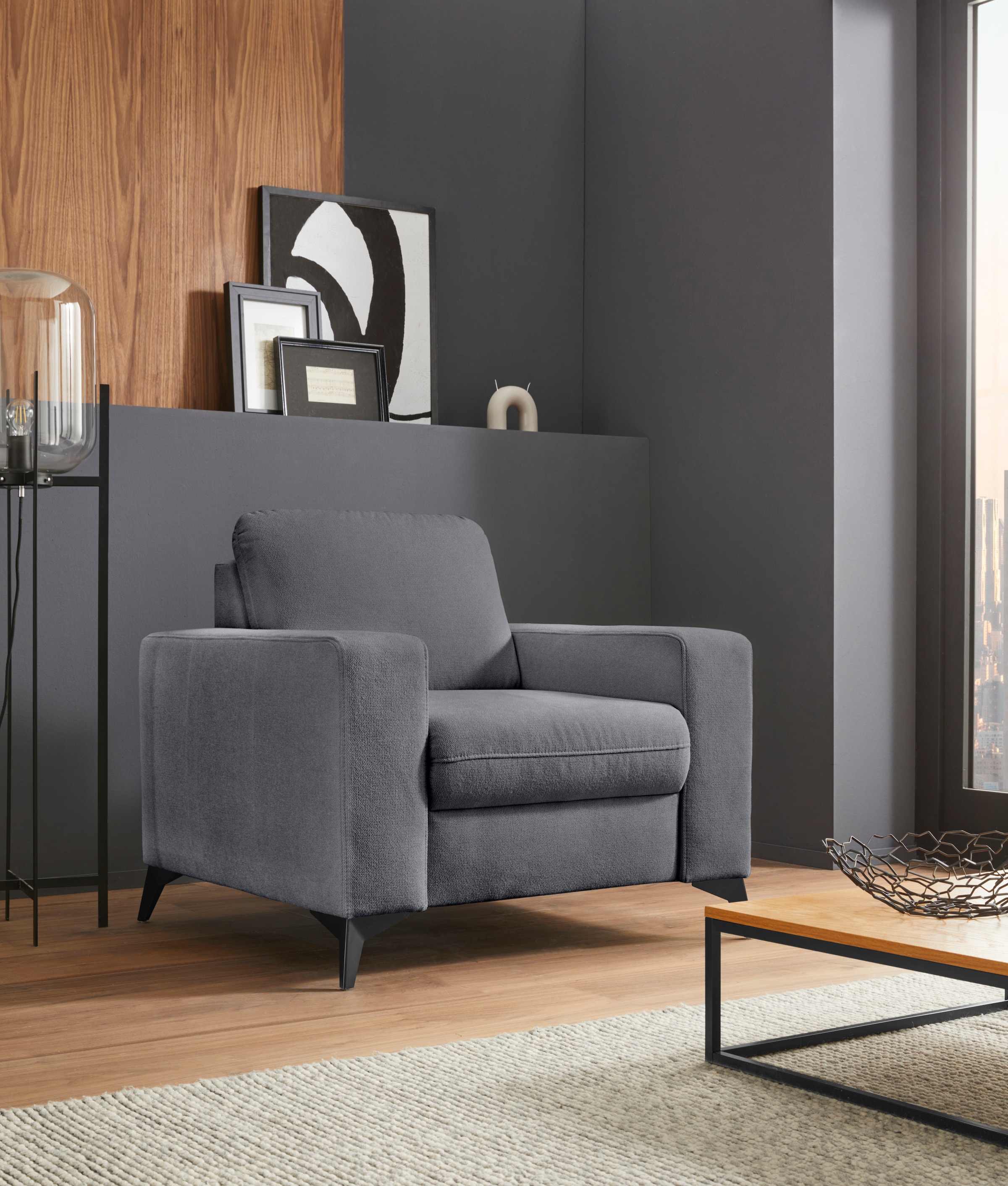 Home affaire Sessel "Lolland" passend zur Serie "Lolland", wahlweise mit fe günstig online kaufen