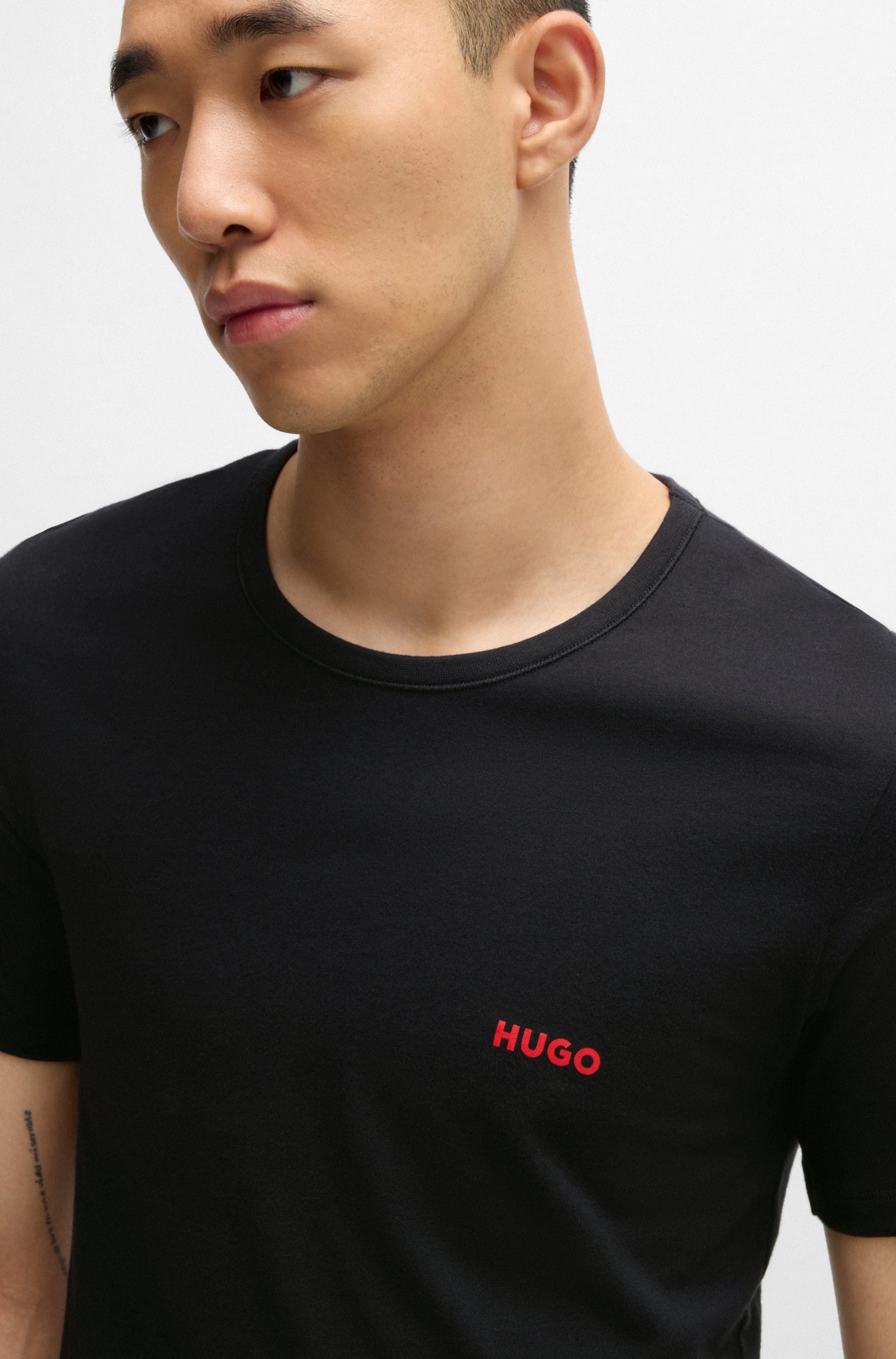 HUGO Underwear T-Shirt »RN TRIPLET P«, (3 tlg.)