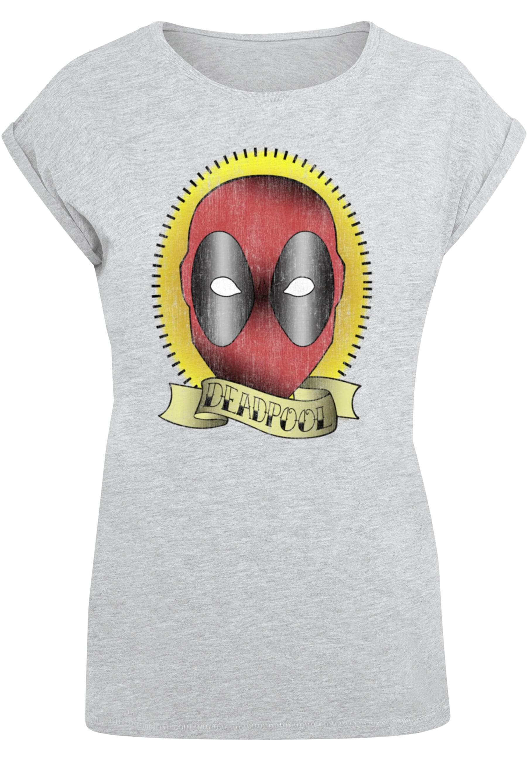 ABSOLUTE CULT T-Shirt "ABSOLUTE CULT Damen Ladies Deadpool - Tattoo Print T günstig online kaufen