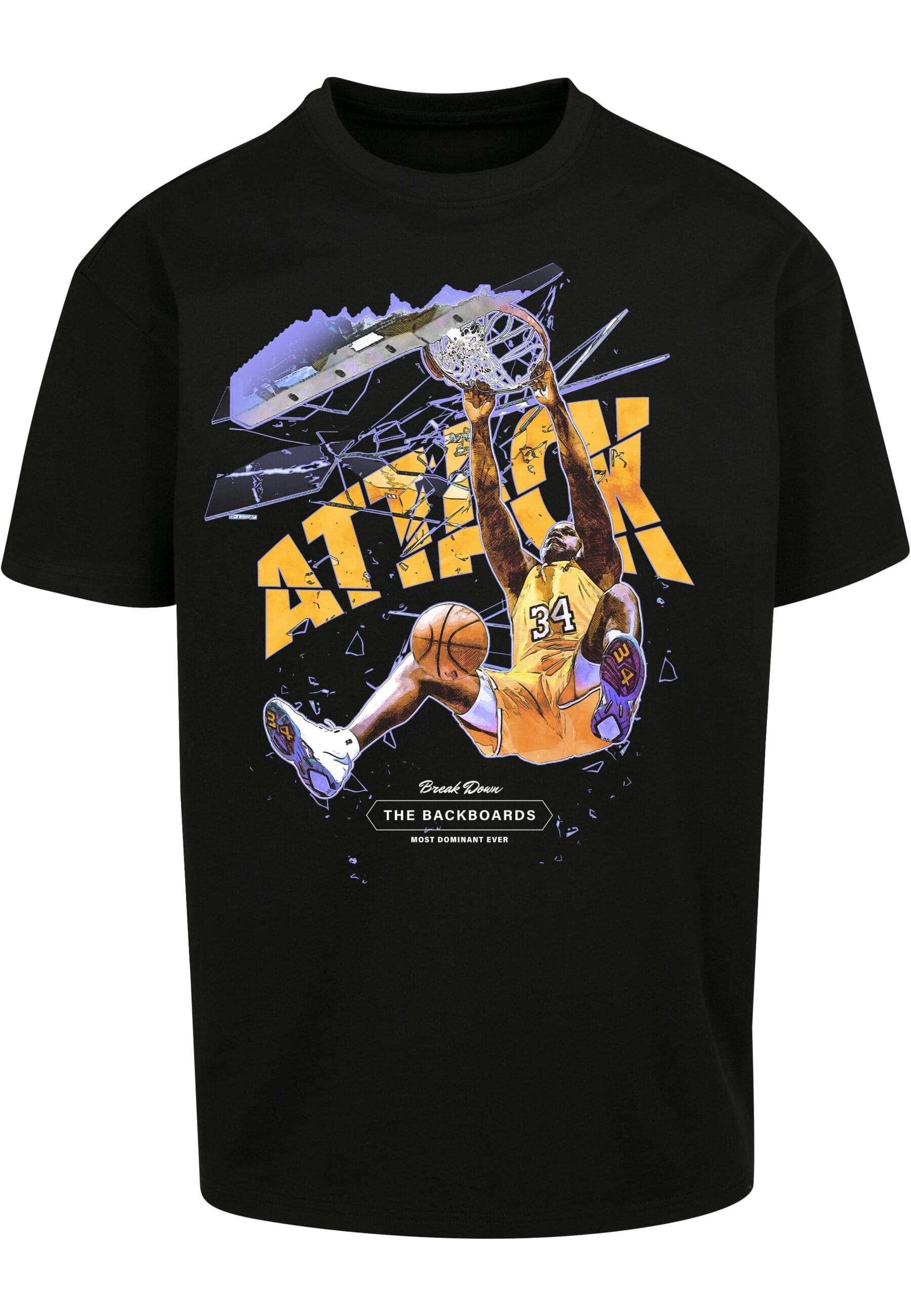 MisterTee T-Shirt "MisterTee Unisex Attack Player Oversize Tee" 1 Stk. tlg. günstig online kaufen