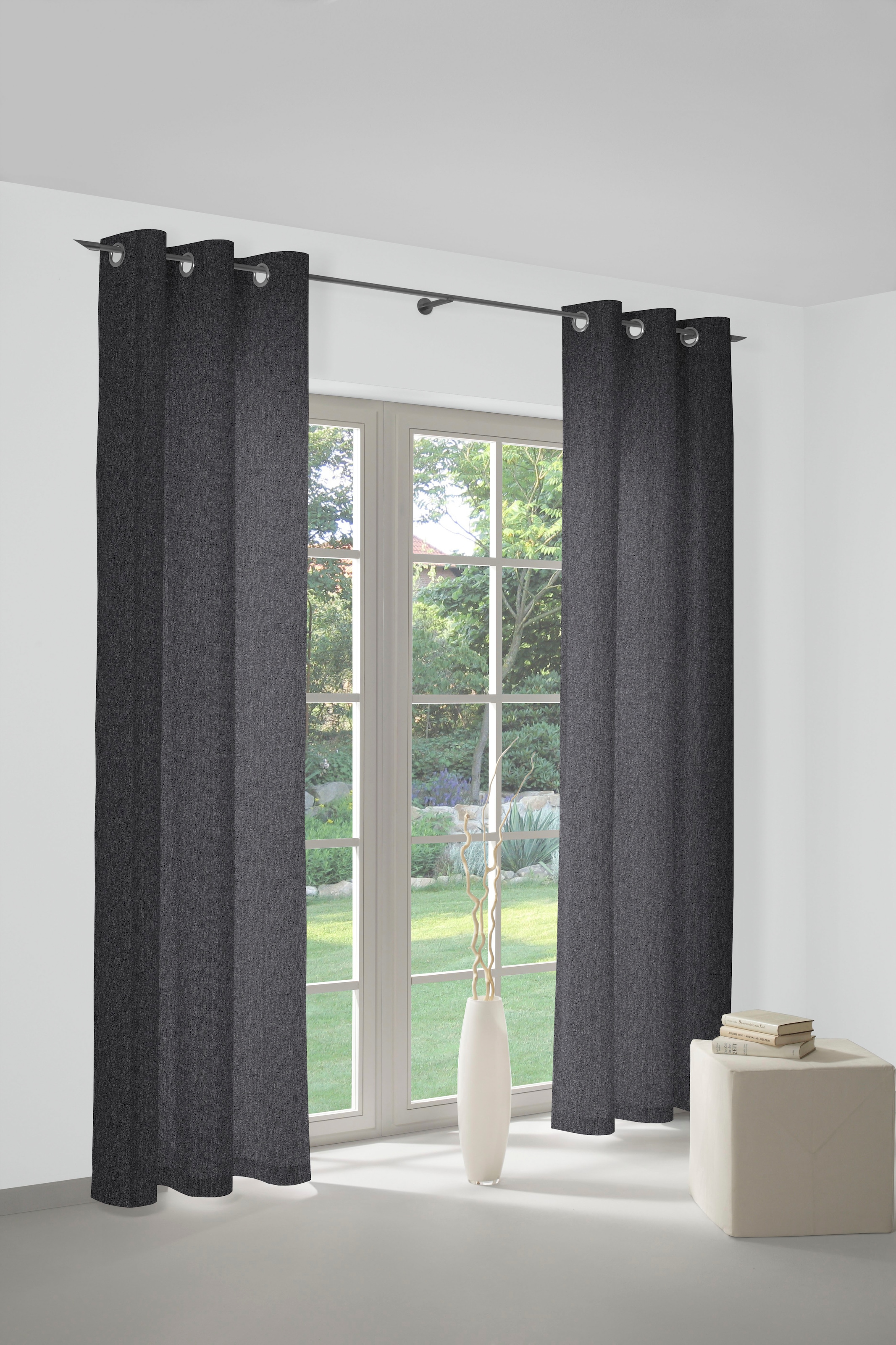 Wirth Vorhang "Torbole" Ösen 1 Stk. tlg. günstig online kaufen