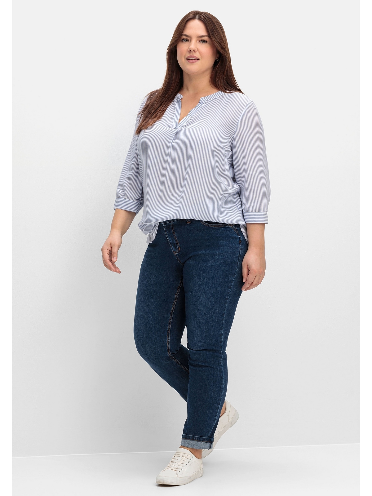 Sheego Stretch-Jeans »Große Größen«, im komfortablen Curvy-Schnitt VERENA