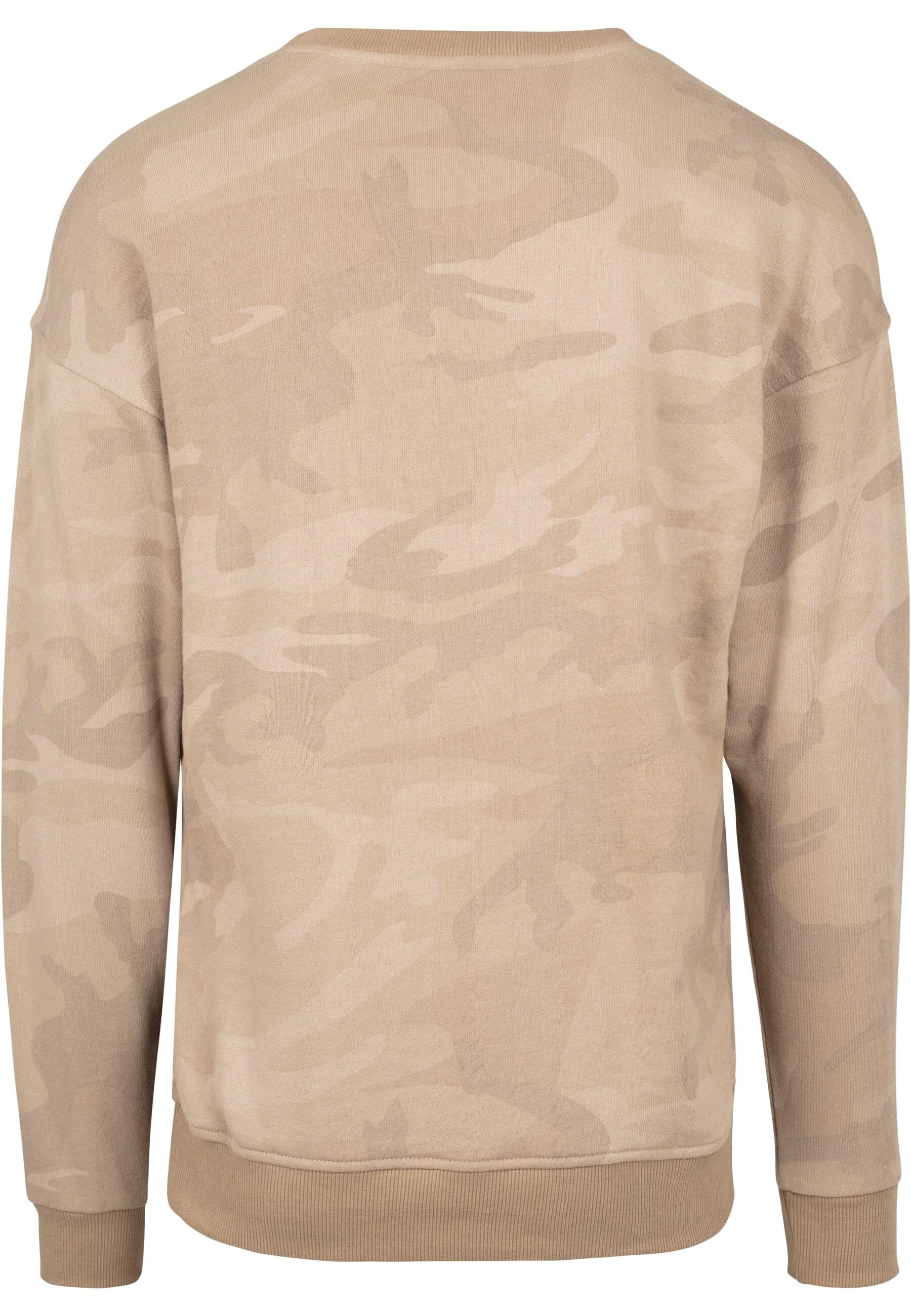 URBAN CLASSICS Rundhalspullover »Urban Classics Herren Camo Crewneck«, (1 tlg.)