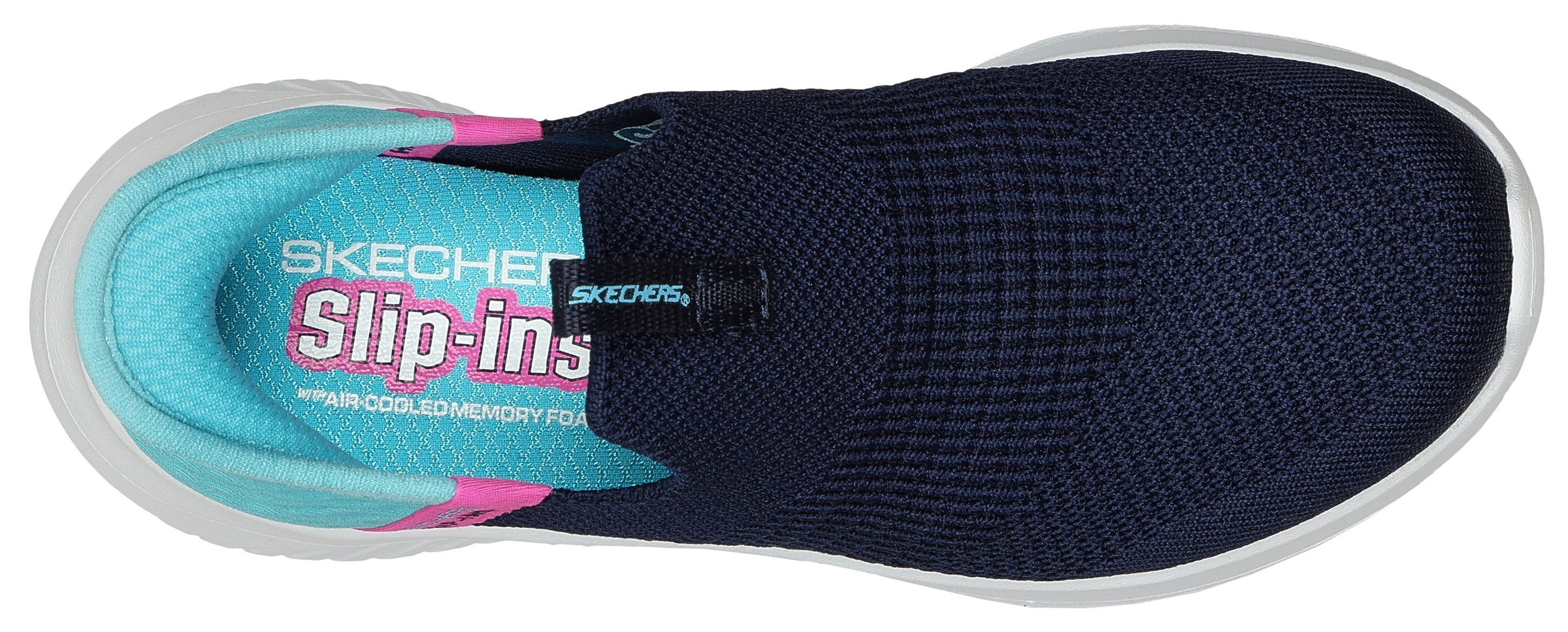 Skechers Kids Sneaker »ULTRA FLEX 3.0-FRESH TIME«, mit Slip-Ins-Funktion, Freizeitschuh, Halbschuh, Schnürschuh