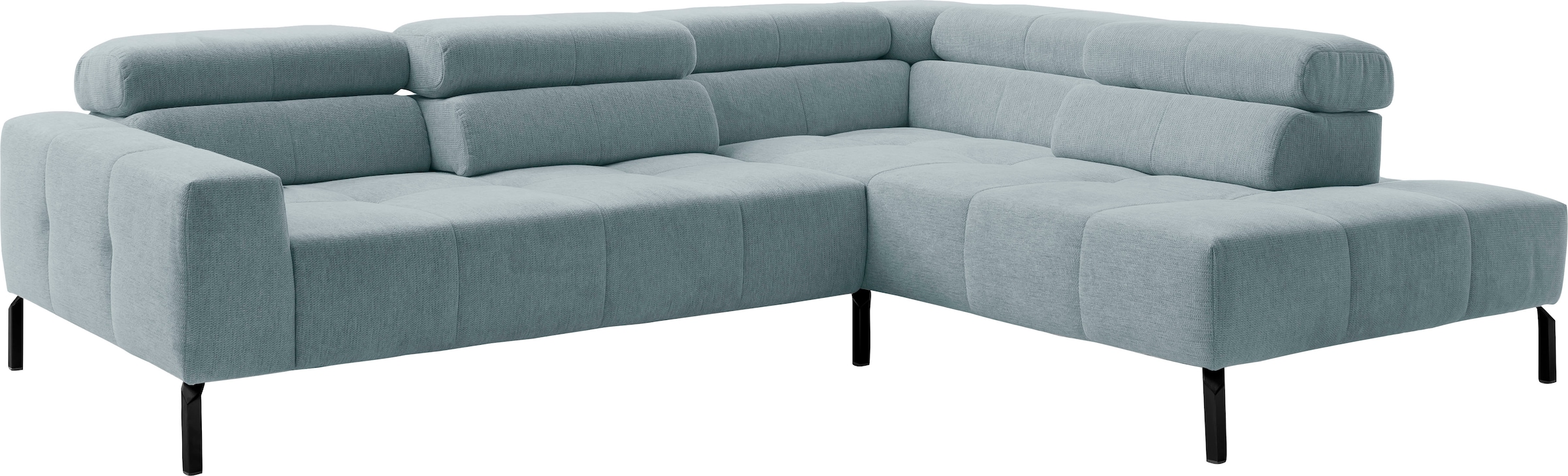 Home affaire Ecksofa »Claya Move, L-Form, Kopf- & Rückenverstellung, Breite 282 cm«