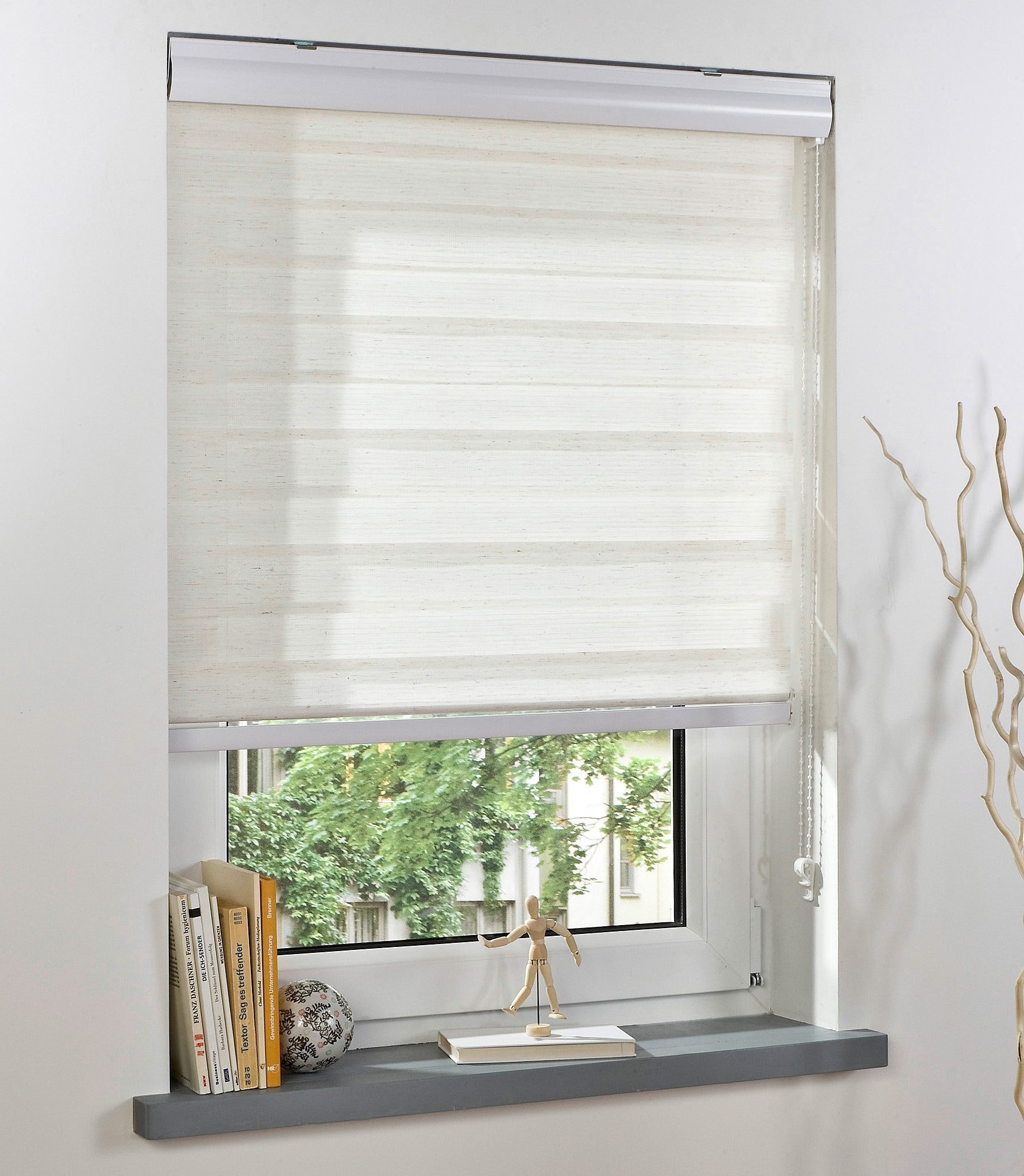 Liedeco Doppelrollo »Duo-Rollo mit Blende« Lichtschutz