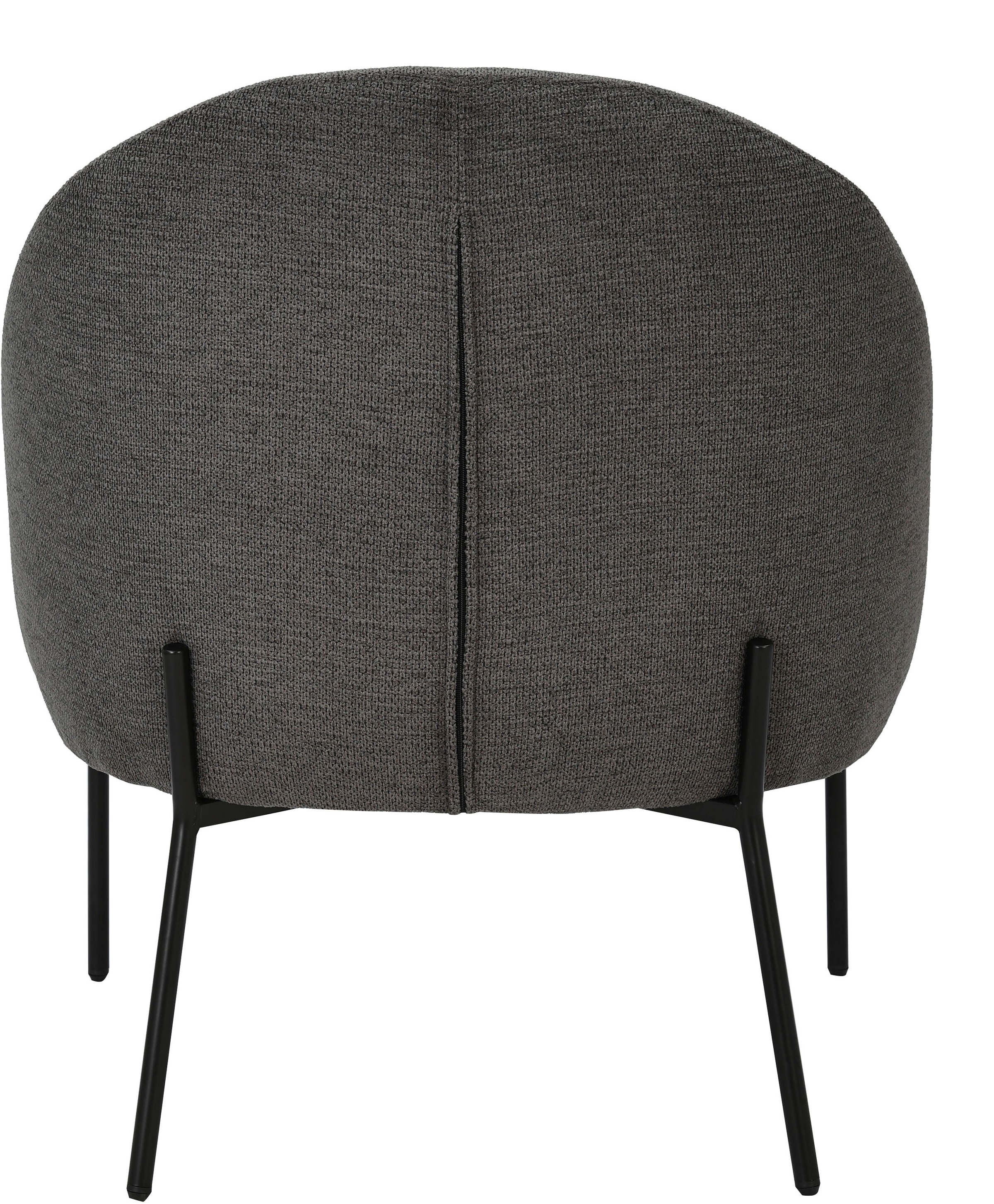 INOSIGN Loungesessel »MOVILLE Designstuhl mit filigranen Metallbeinen«, Cocktailsessel, farblich abgestimmte Metall-Beine, Webstoff