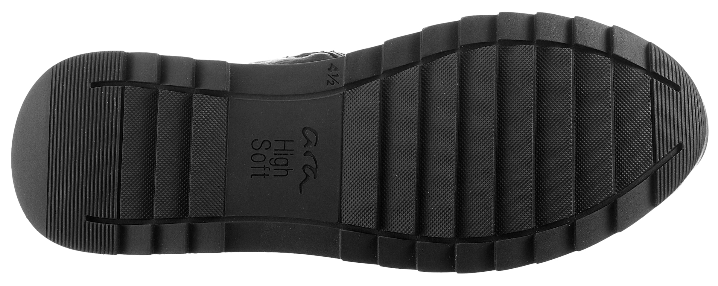 Ara Schlupfboots »OSAKA«, Stiefelette, Keilabsatz, Casual-Boots in Komfortweite H = sehr weit