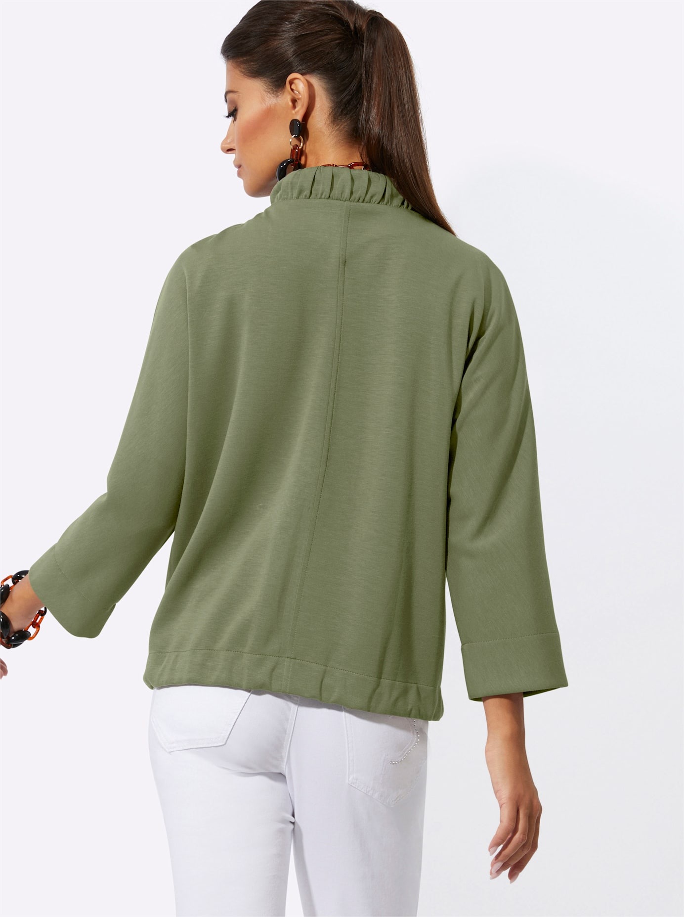 creation L Shirtjacke »Modal-Mix-Shirtjacke«, (1 tlg.)