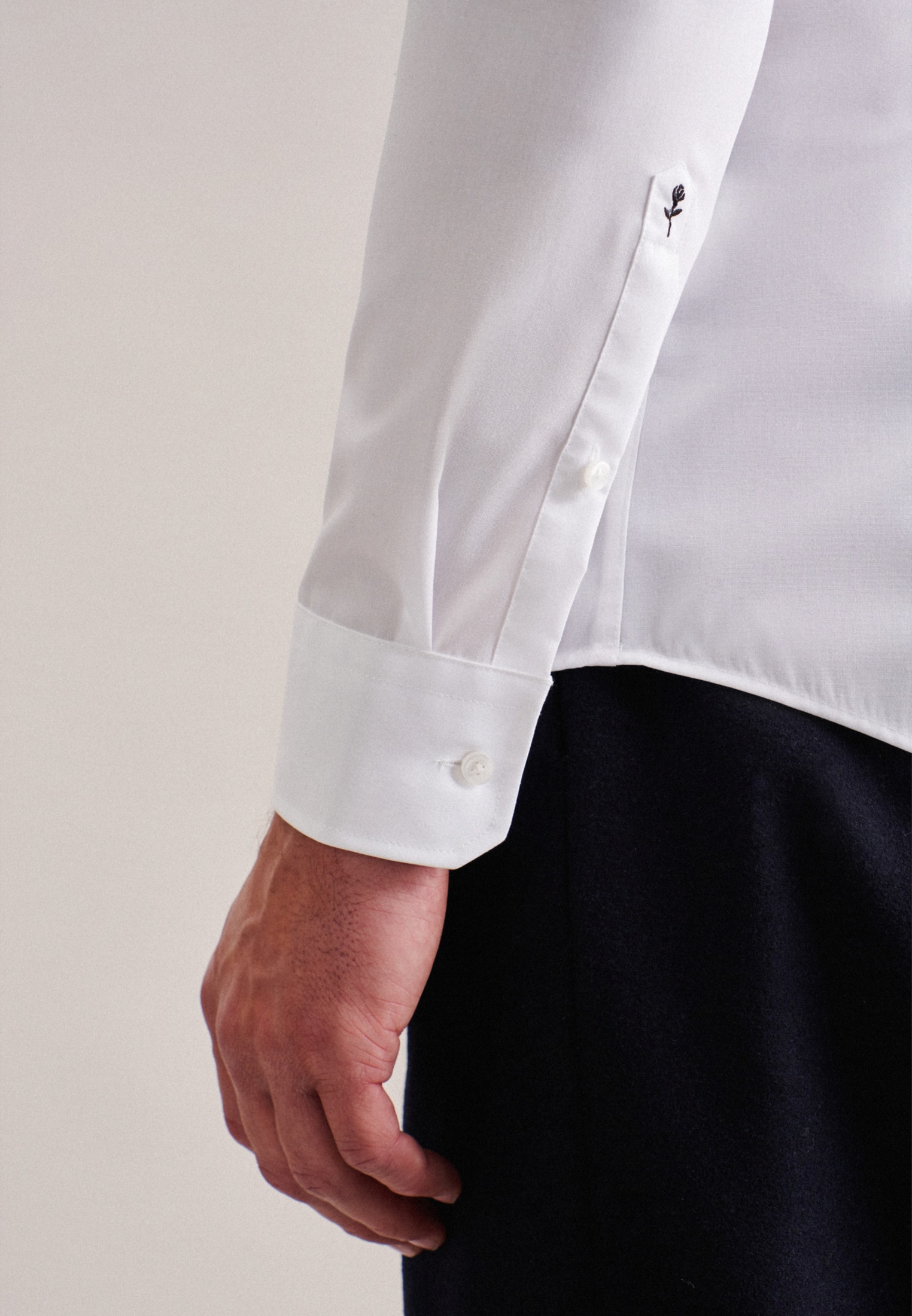 seidensticker Businesshemd »Schwarze Rose«, X-Slim Kentkragen Uni
