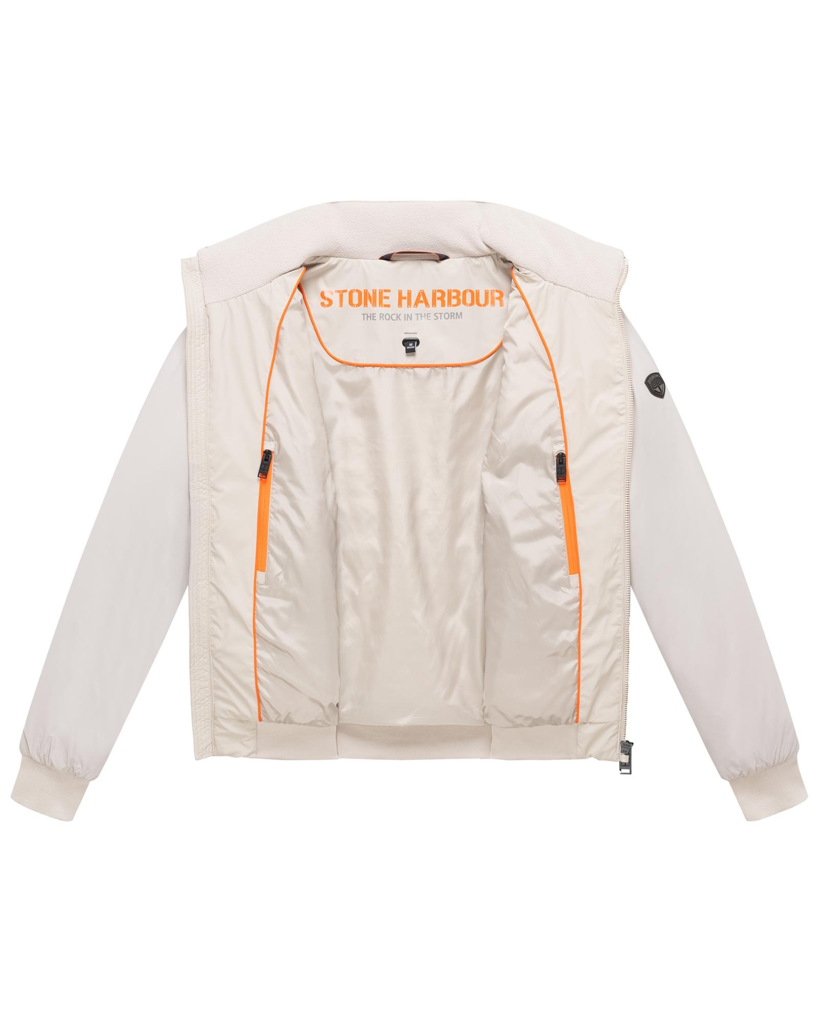 Stone Harbour Regenjacke »Eliaam XX« ohne Kapuze Herren Steppjacke mit glatten Ärmeln