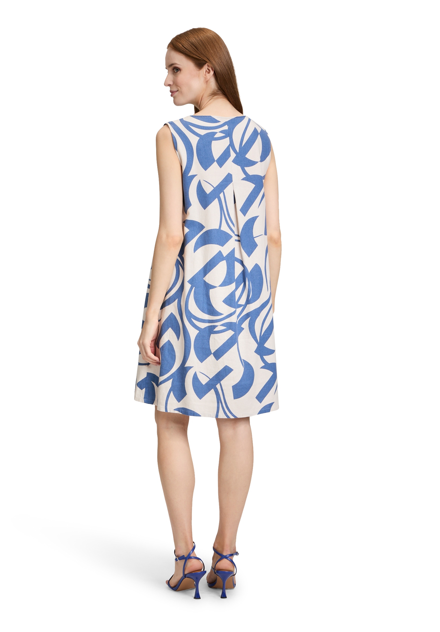 Betty Barclay Sommerkleid »Betty Barclay Leinenkleid ohne Arm«, Form
