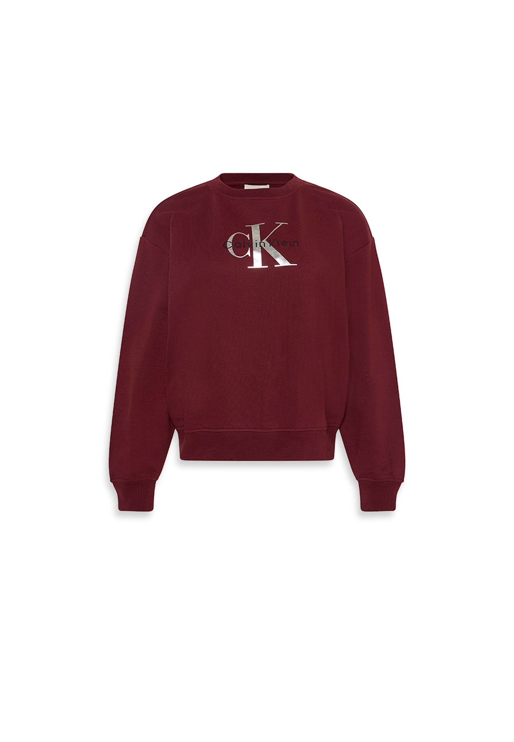 Calvin Klein Jeans Sweatshirt »LS MNLG FRNCH TRRY R« Mit Rundhalsausschnitt