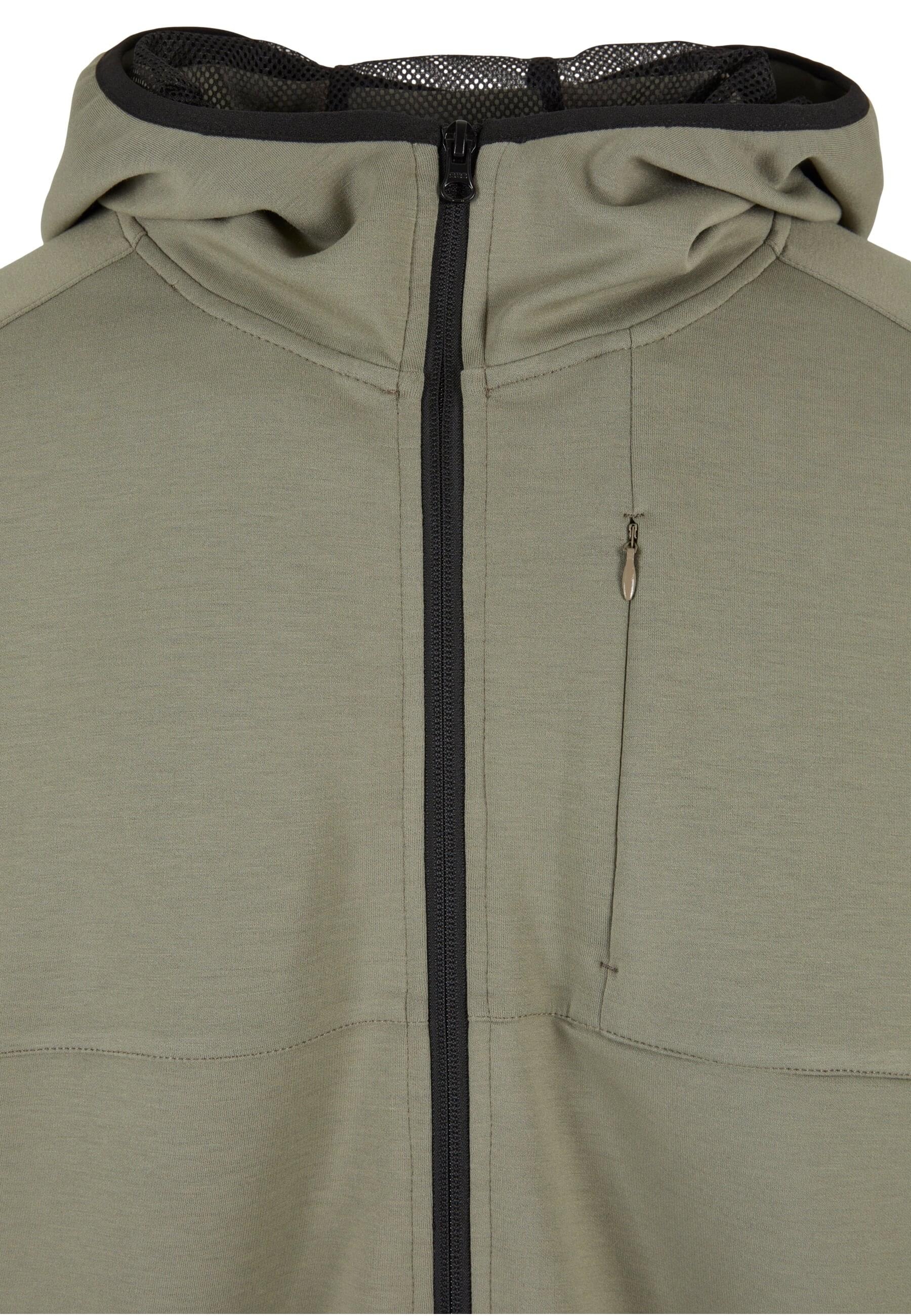URBAN CLASSICS Sweatjacke »Urban Classics Scuba Zip Pocket Hoody«