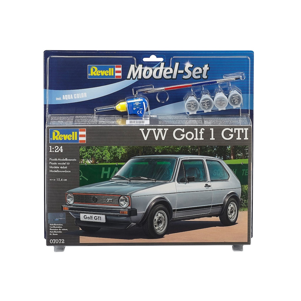 Revell® Modellbausatz »Model-Set VW Golf 1 GTI«, (Set), 1:24