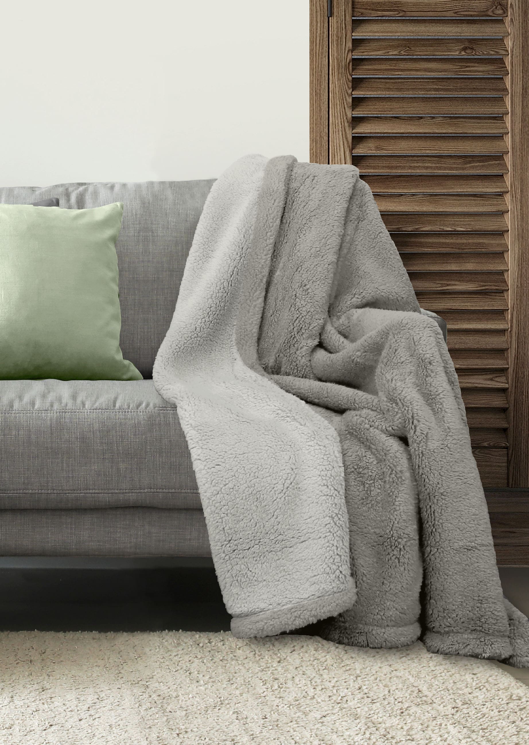 HECHTER PARIS Wohndecke »0238003«, Sherpa Wohndecke, Kuscheldecke, superweich, bequem, wohlig warm