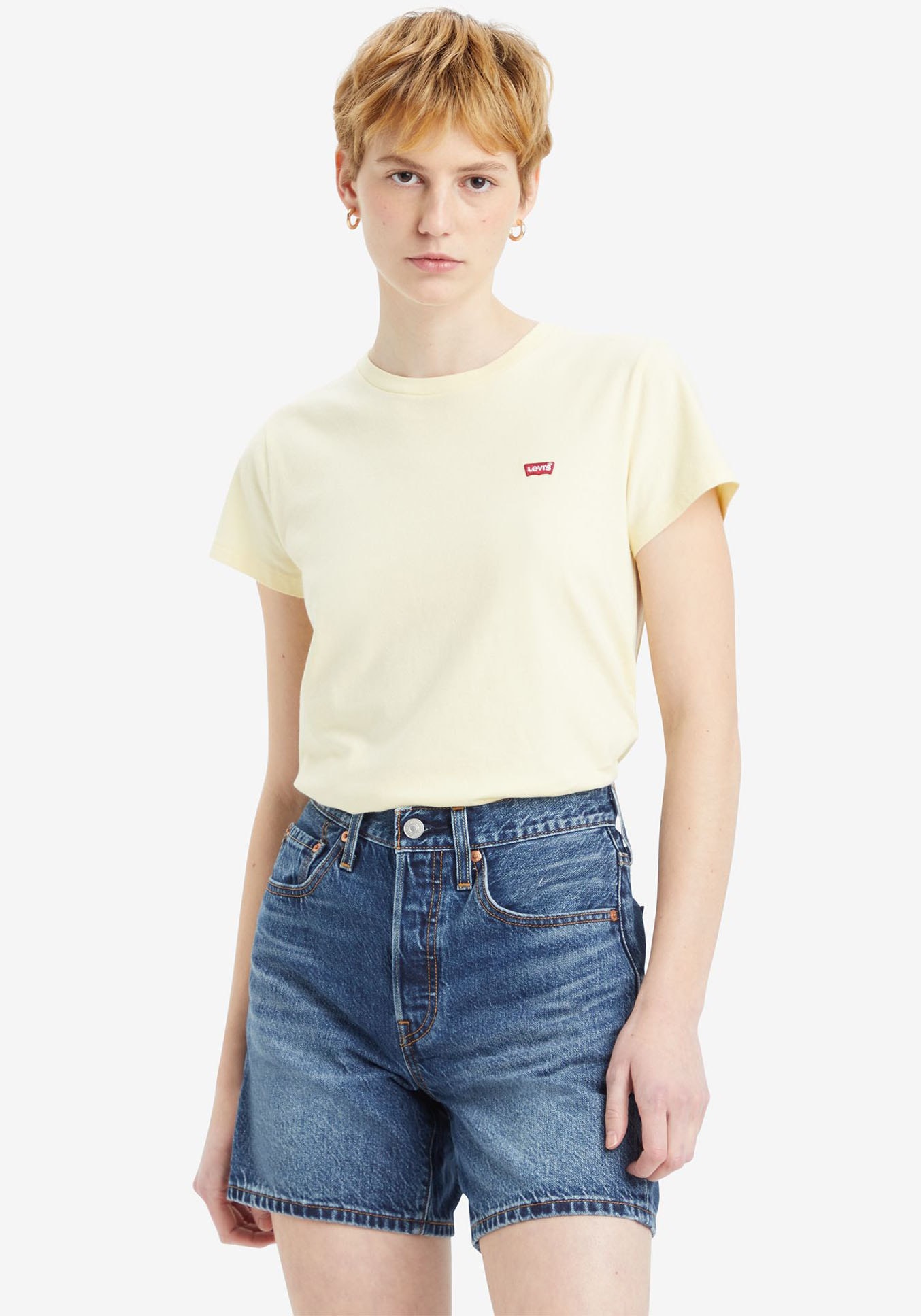 Levi's® T-Shirt »TEE Minilogo«, mit kleiner Logostickerei