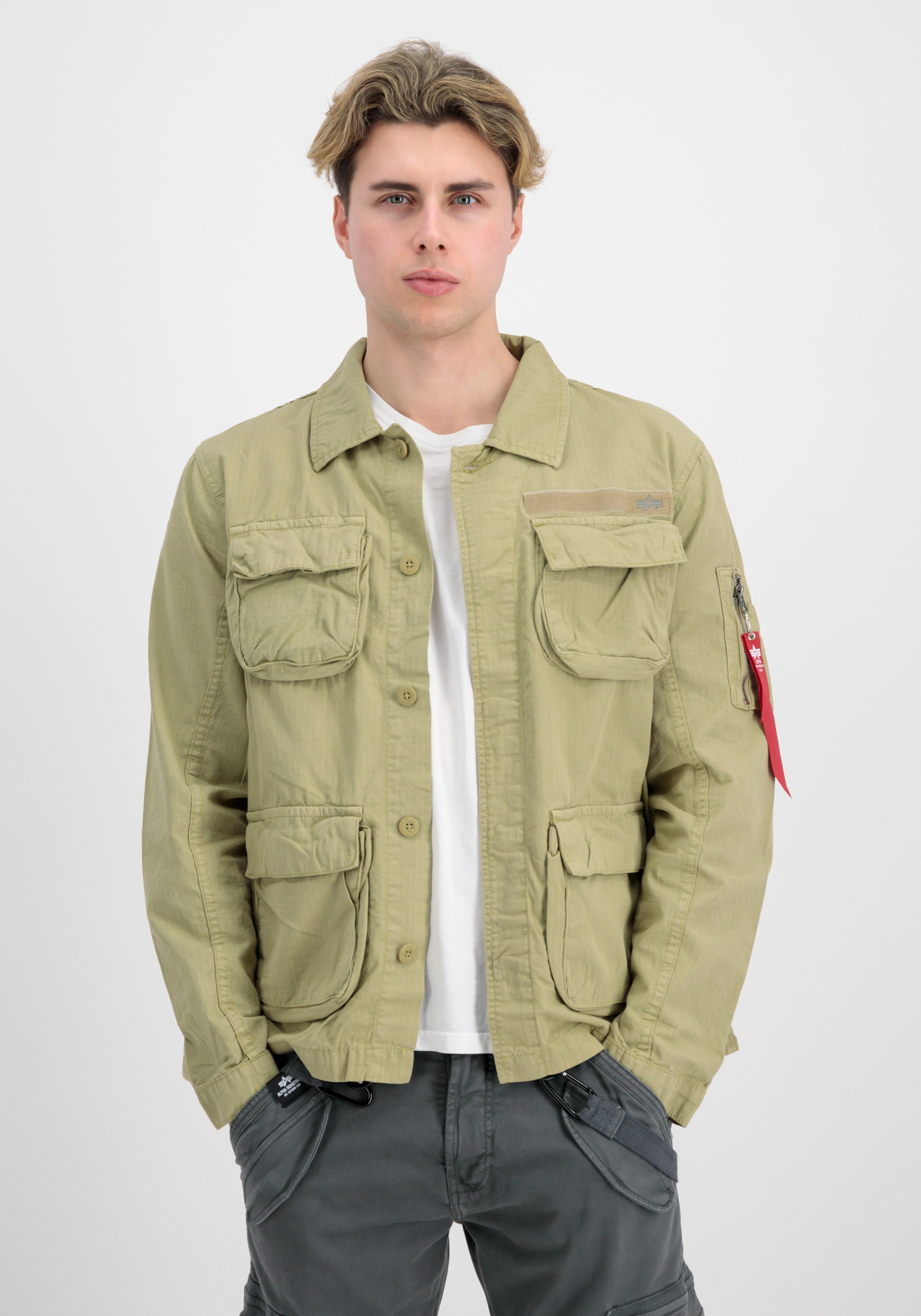 Thumbnail - Alpha Industries Hemdjacke "Ripstop Cargo Overshirt"