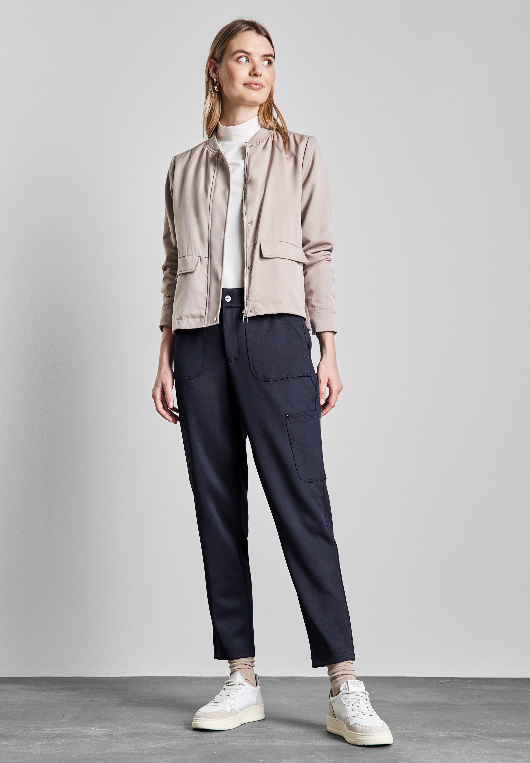 STREET ONE Cargohose, mit Stretchanteil