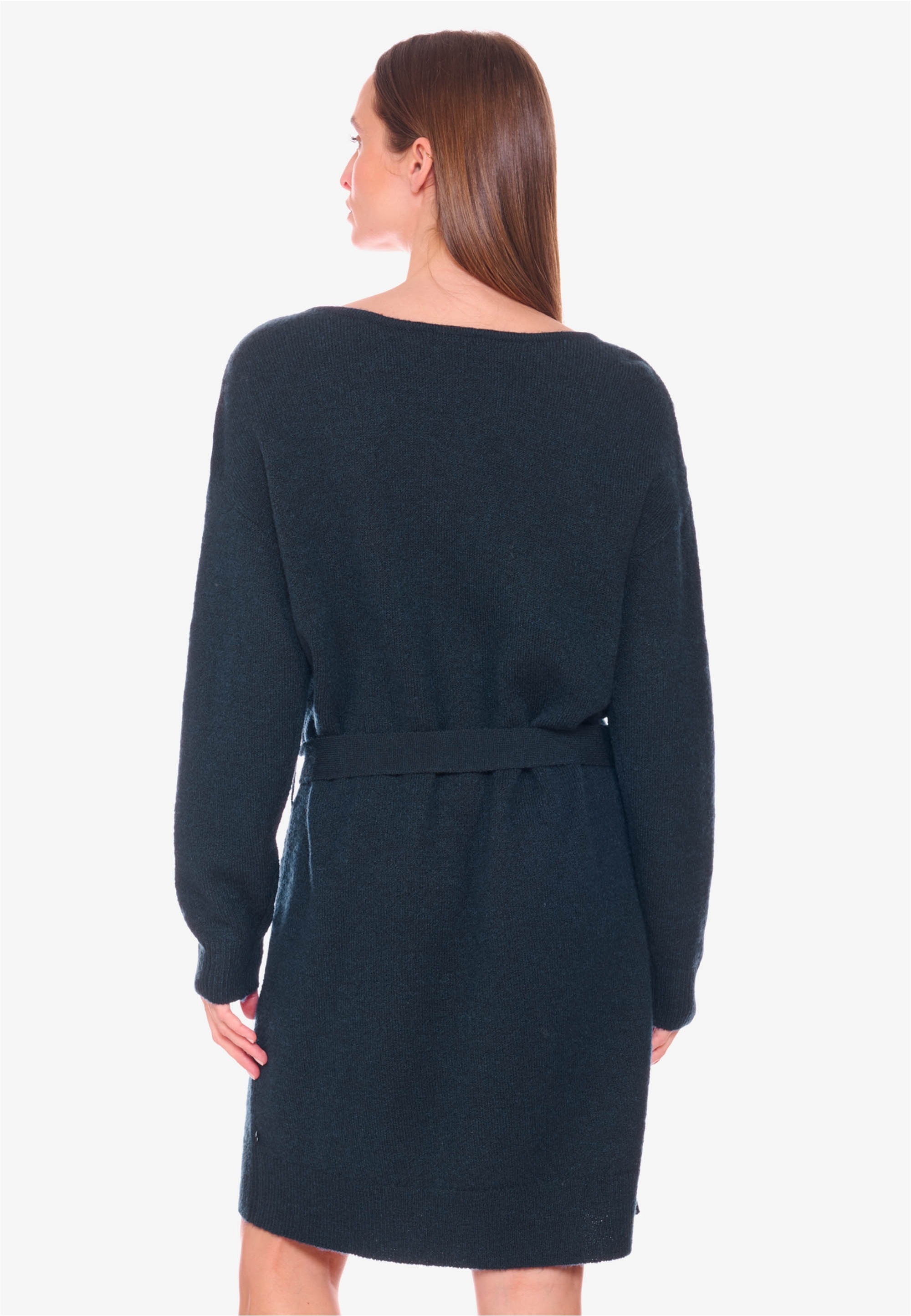 Le Temps Des Cerises Jerseykleid »TORTANQ«, mit praktischem Bindegürtel