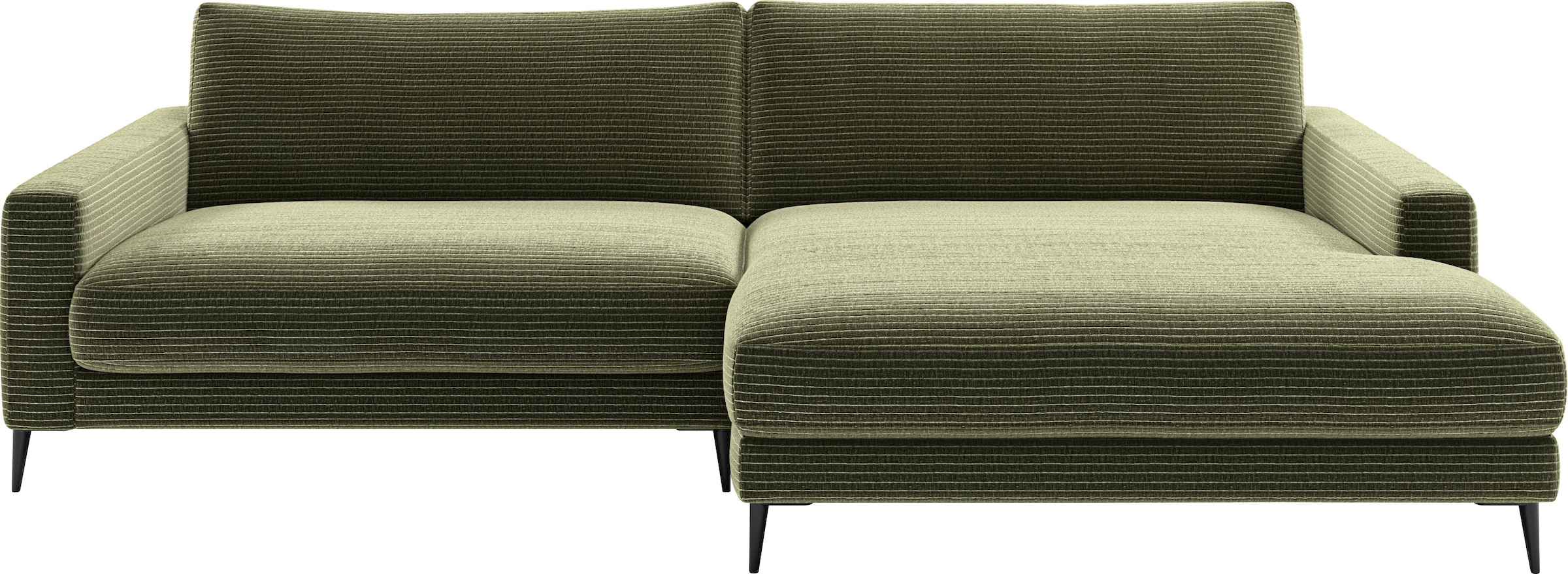 Home affaire Ecksofa "Downtown, B/T/H: 272/190/84 cm L-Form" weicher Sitzko günstig online kaufen