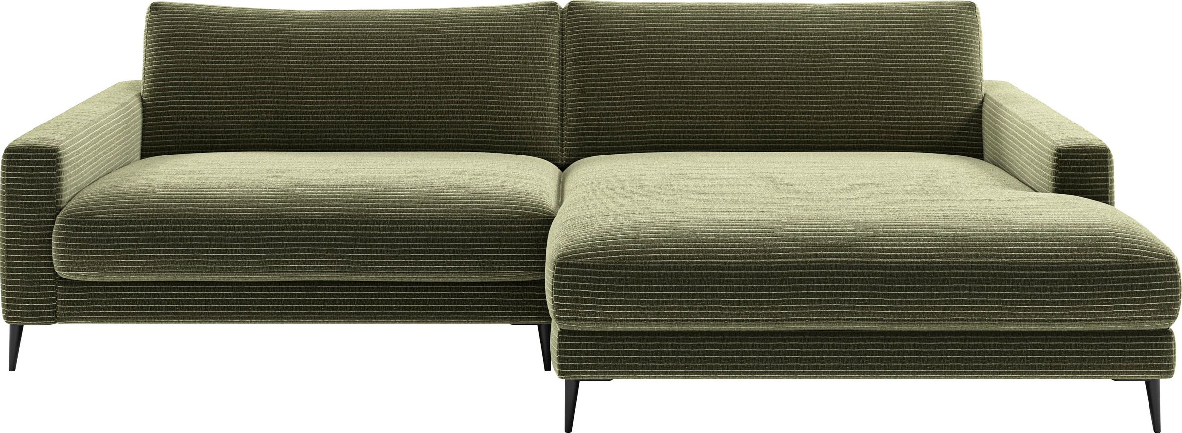 INOSIGN Ecksofa "Downtown, B/T/H: 272/190/84 cm L-Form", weicher Sitzkomfor günstig online kaufen