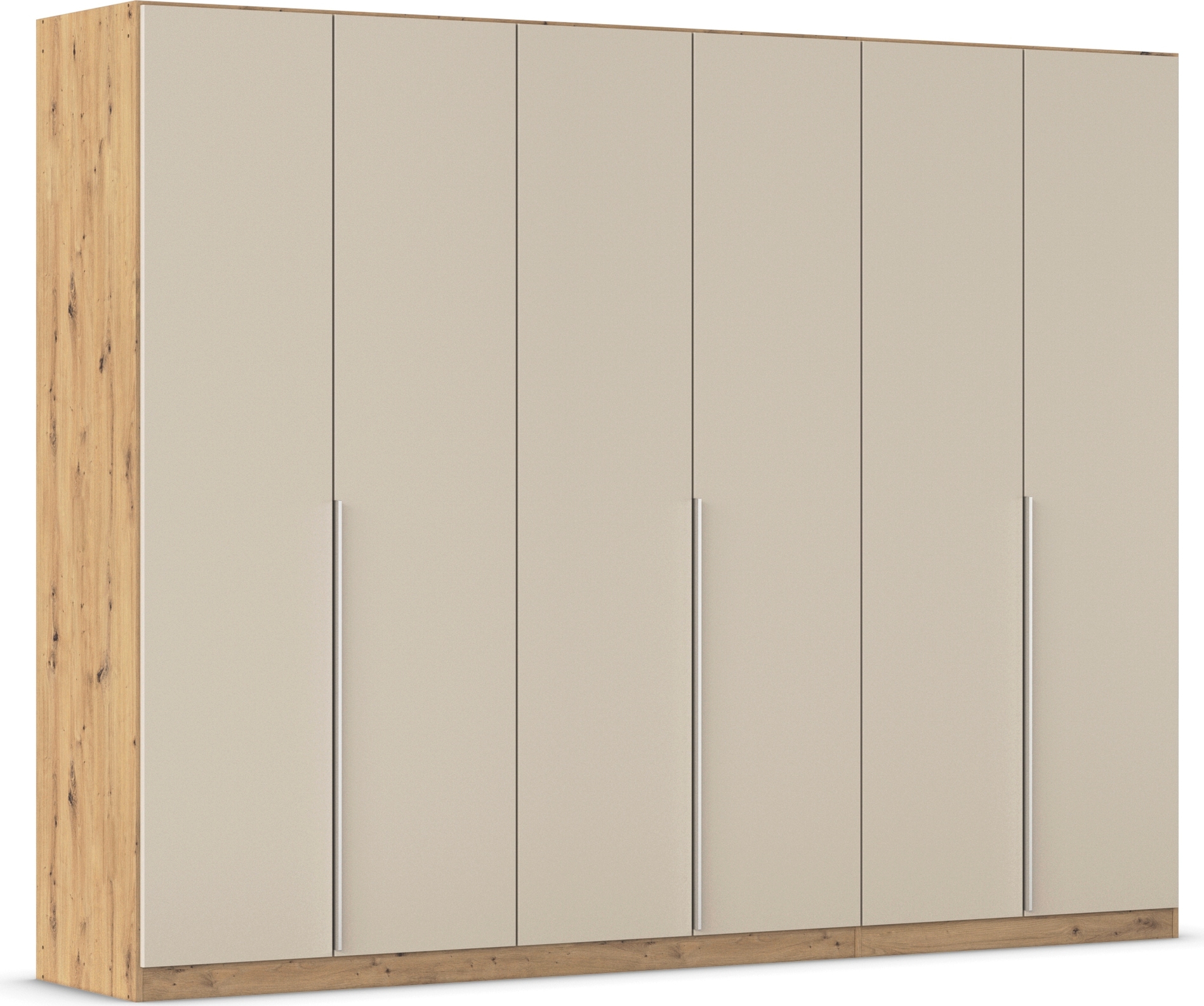OTTO home Drehtürenschrank "AGORDO" in zwei Griff-Farben, Breiten 91-405 cm, Dekor- oder Hochglanzfront, in 8 Breiten & 2 Höhen, MADE IN GERMANY