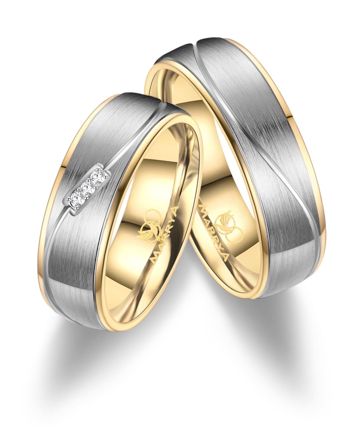 Marrya Trauring »Titan Ringe Trauringe Eheringe Partnerringe«
