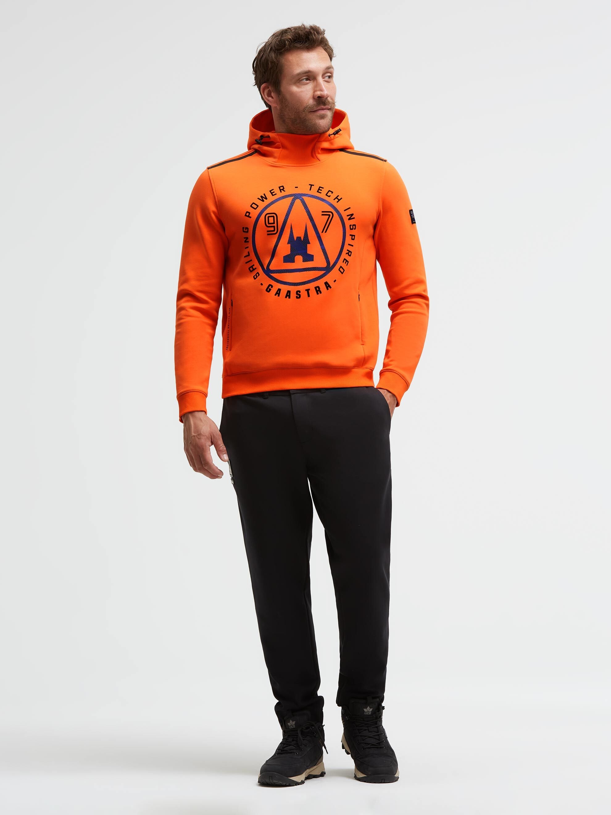 Gaastra Kapuzensweatshirt , mit Reißverschluss-Taschen
