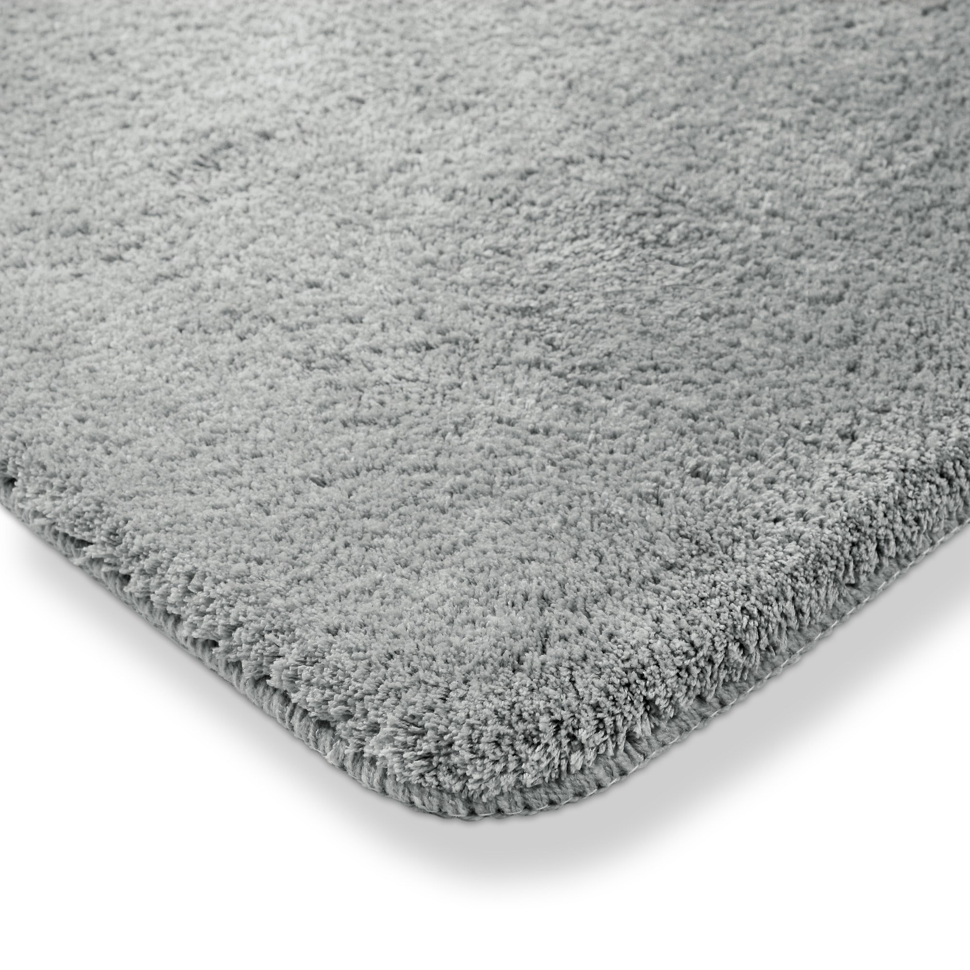 my home Badematte »Neele«, rutschhemmend beschichtet, schnell trocknend, Badteppich, getuftet, modern, Uni, antirutsch, flauschig, hochflor