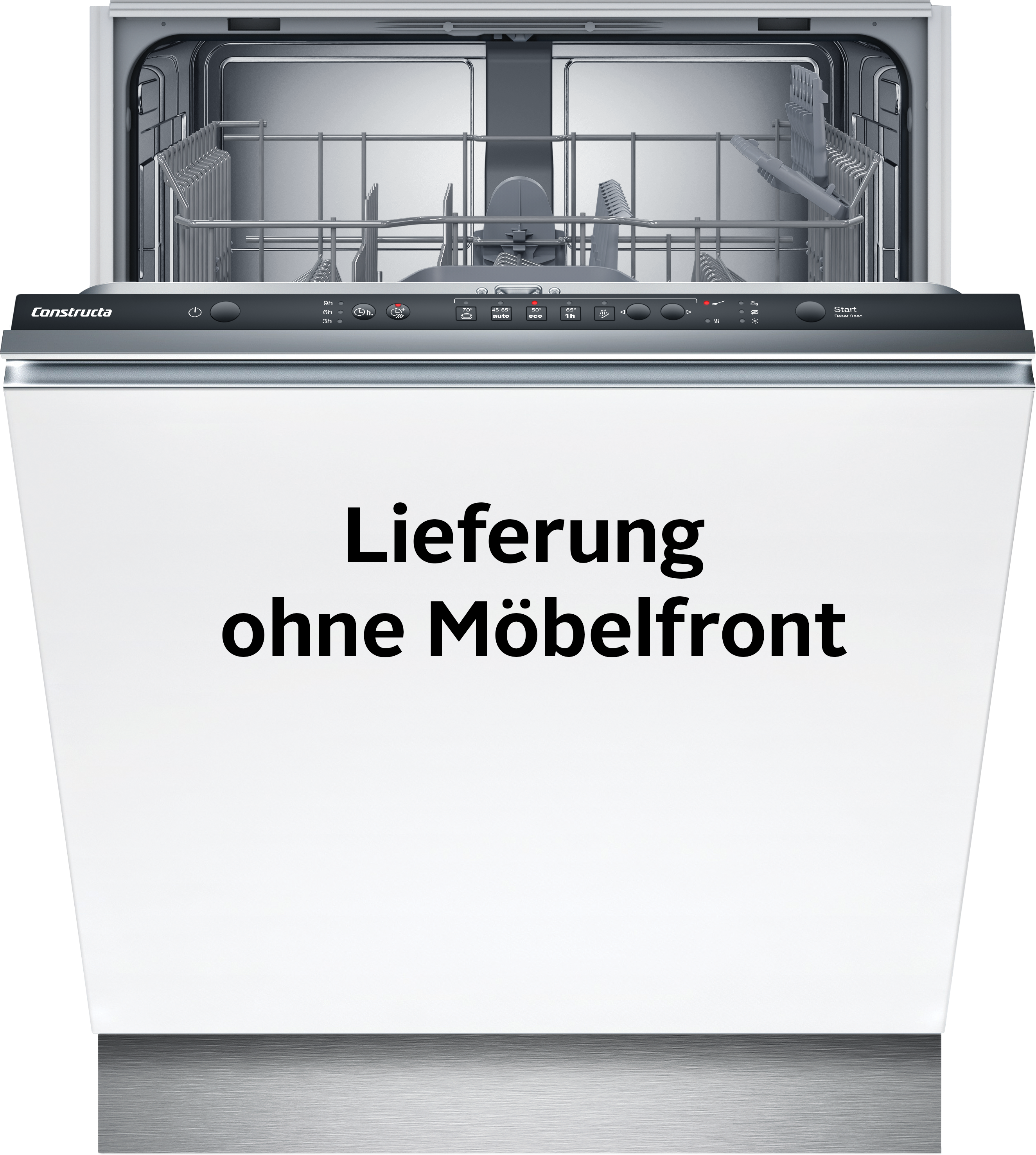 Constructa vollintegrierbarer Geschirrspüler "CB5VX01HTE" 12 tlg. Maßgedecke
