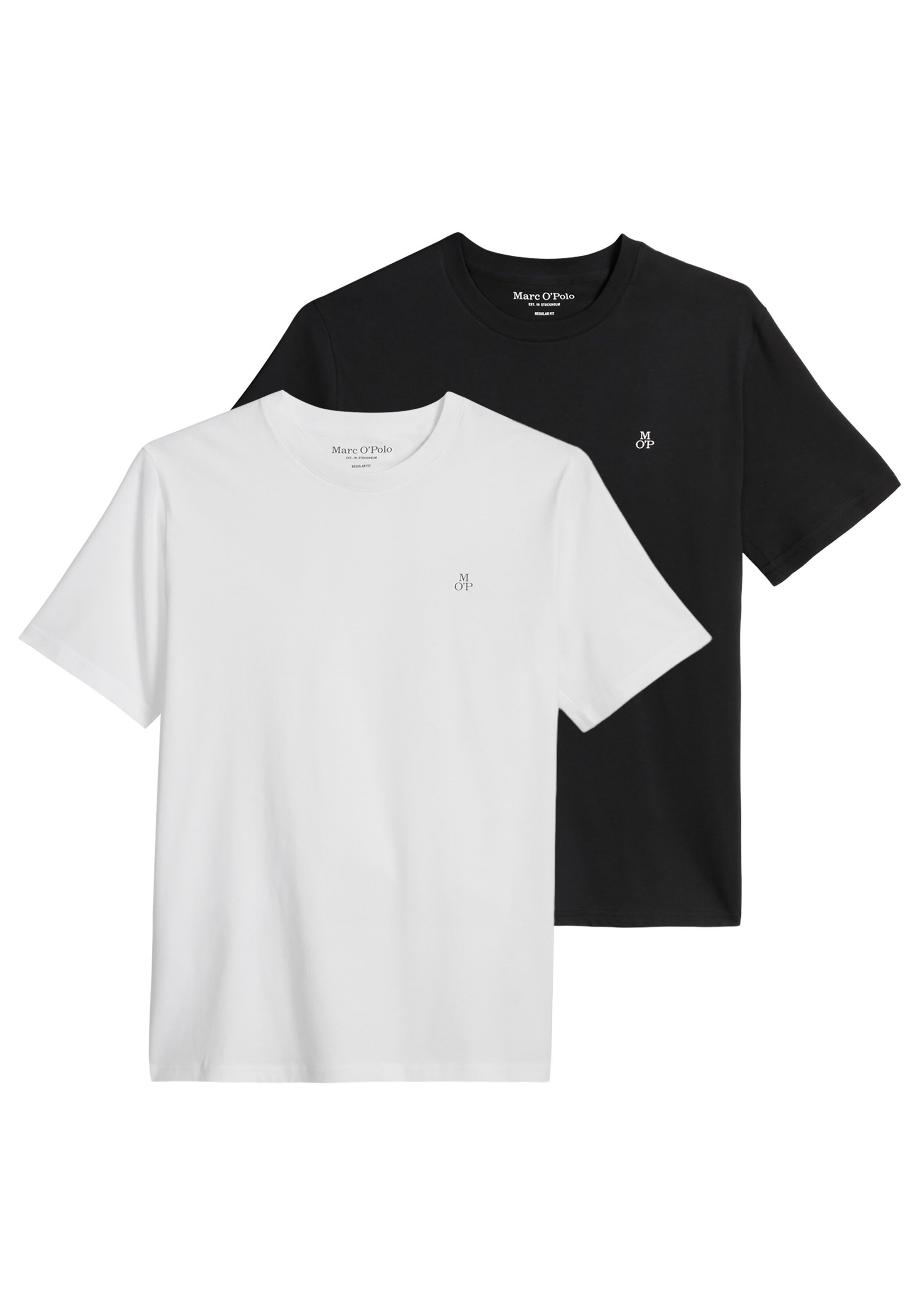 Marc OPolo T-Shirt "T-Shirt Jersey T-Shirts Shortsleeve Kjer 2er Pack" 2