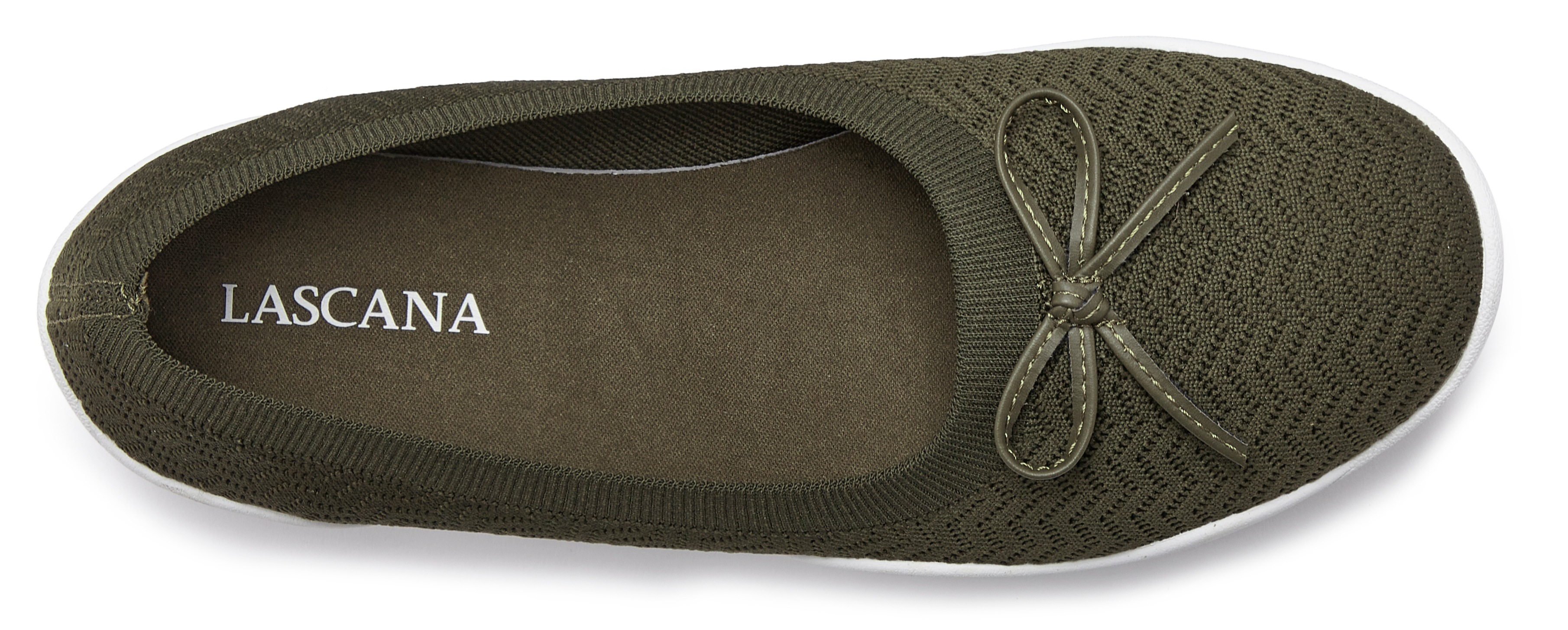 Thumbnail - LASCANA Sneaker Ballerinas Slipper, Halbschuh, ultraleicht zum Reinschlüpfen VEGAN