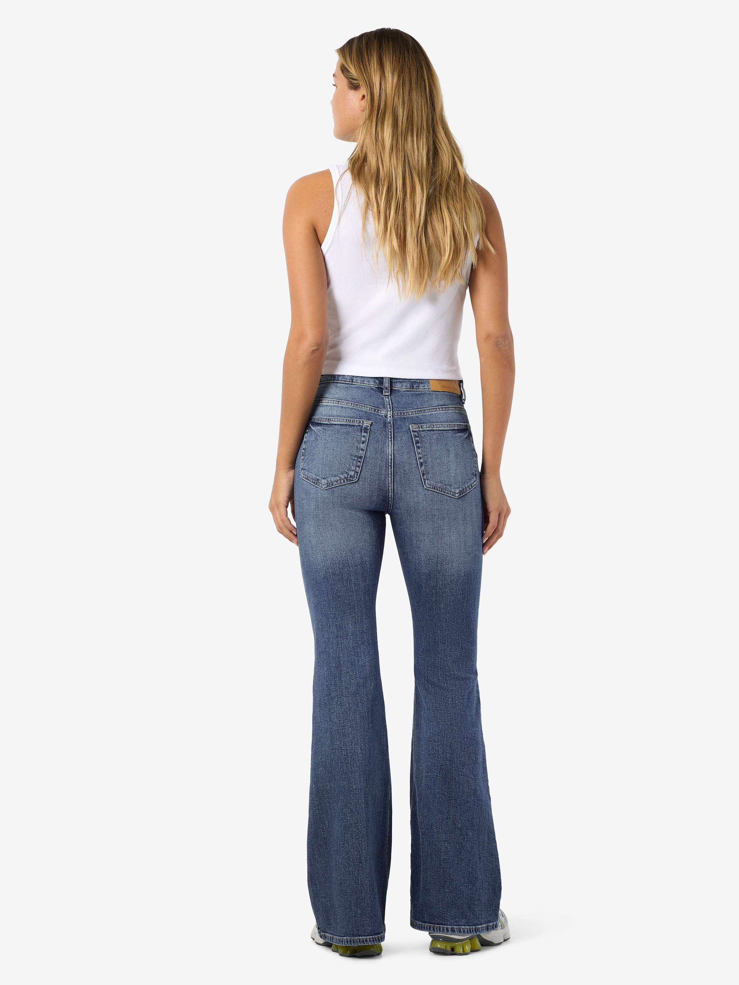 Noisy may Bootcut-Jeans »NMKAREEN HW FLARE LEG JEANS AZ436MB NOOS«
