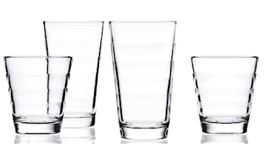 LEONARDO Gläser-Set »Onda«, (Set, 12 tlg.), je 6 kleine und große Becher kaufen