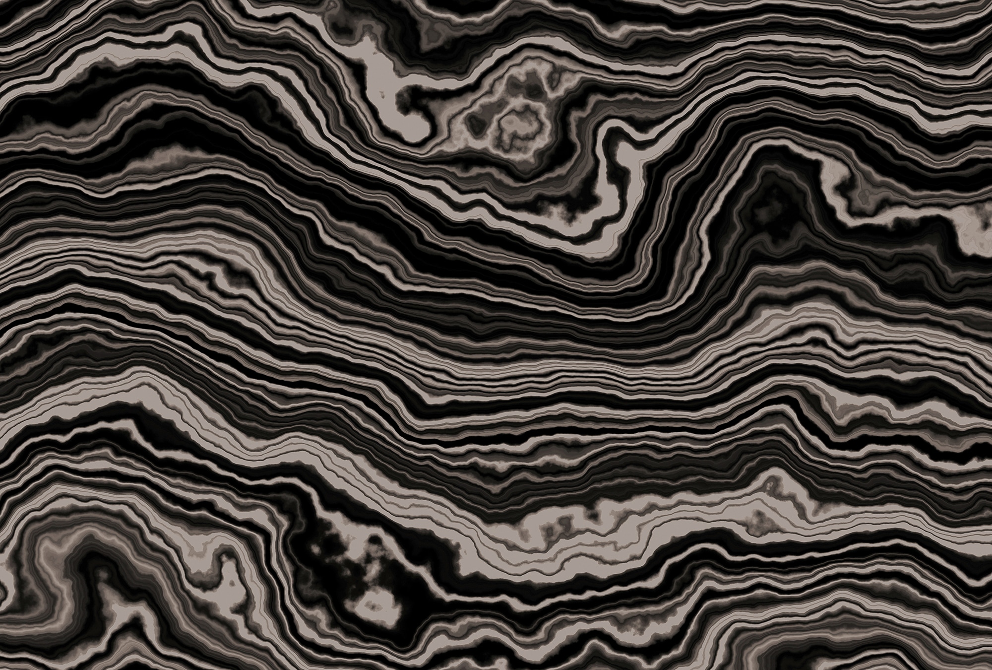living walls Fototapete "Walls by Patel Onyx 2" glatt Vlies, Wand, Schräge günstig online kaufen