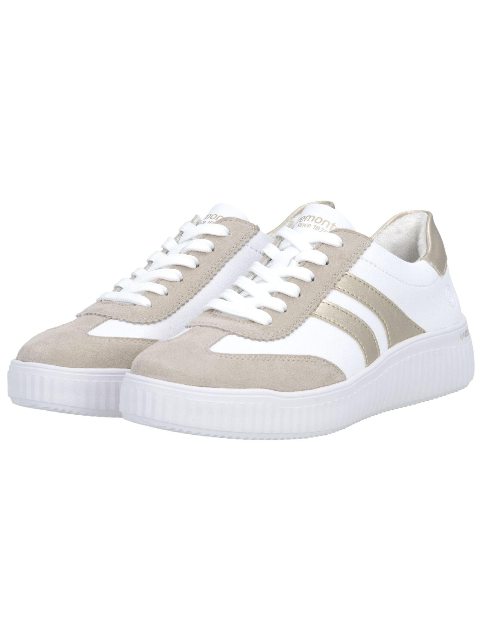 Remonte Sneaker White/Gold Size 40 3