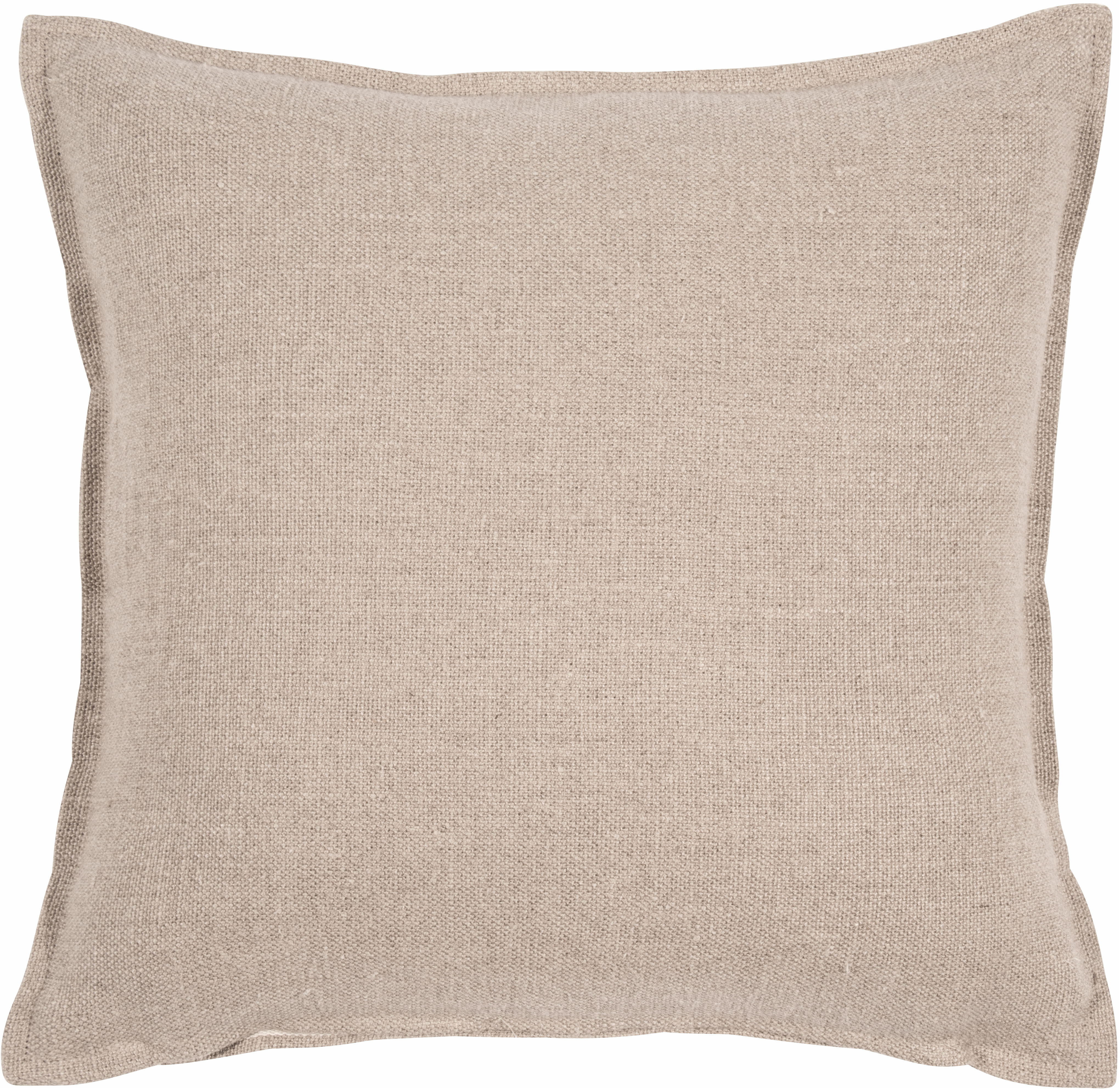 PAD Dekokissen "COLETTE, Kissenhülle, Made in Europe" handgefertigt, 100% Leinen, Uni Farben, 30x50 cm oder 40x40 cm