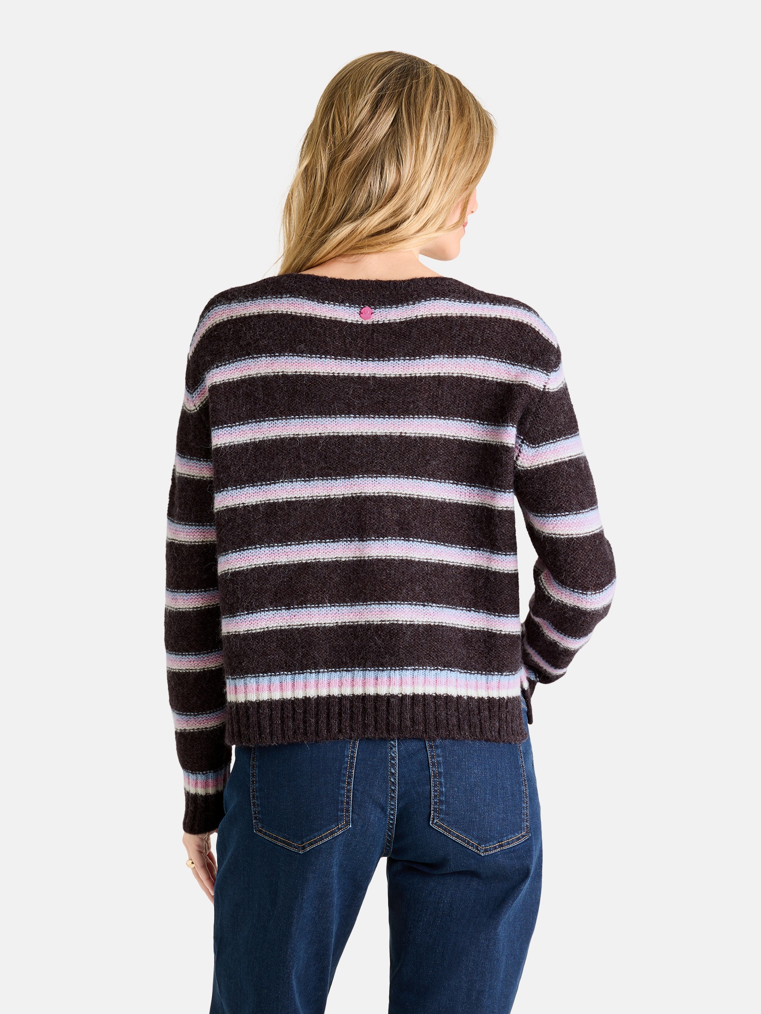Lieblingsstück Streifenpullover »AmairaL« mit Alpakawolle und Wolle