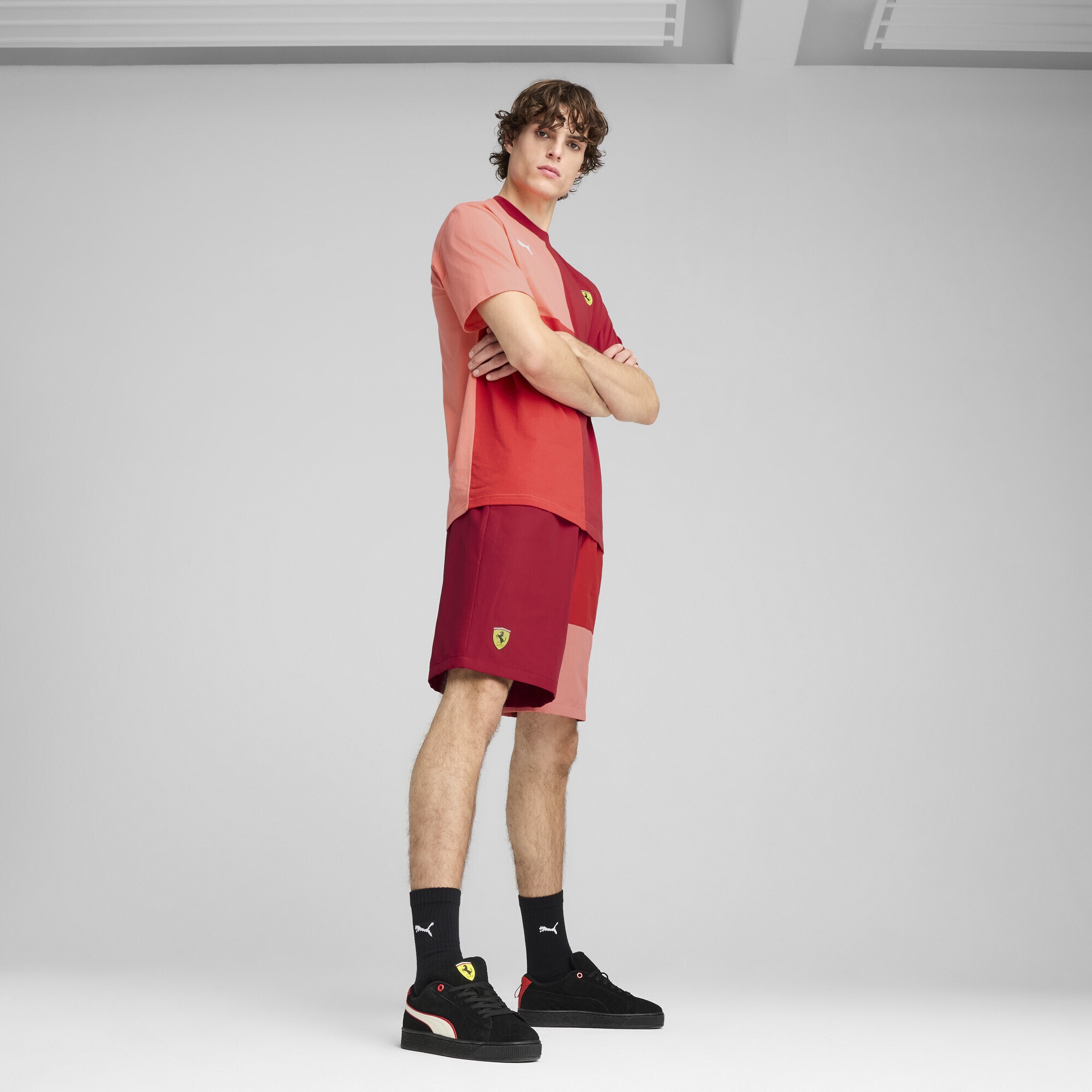 PUMA Sporthose »Scuderia Ferrari HP Race Lifestyle Shorts Herren«