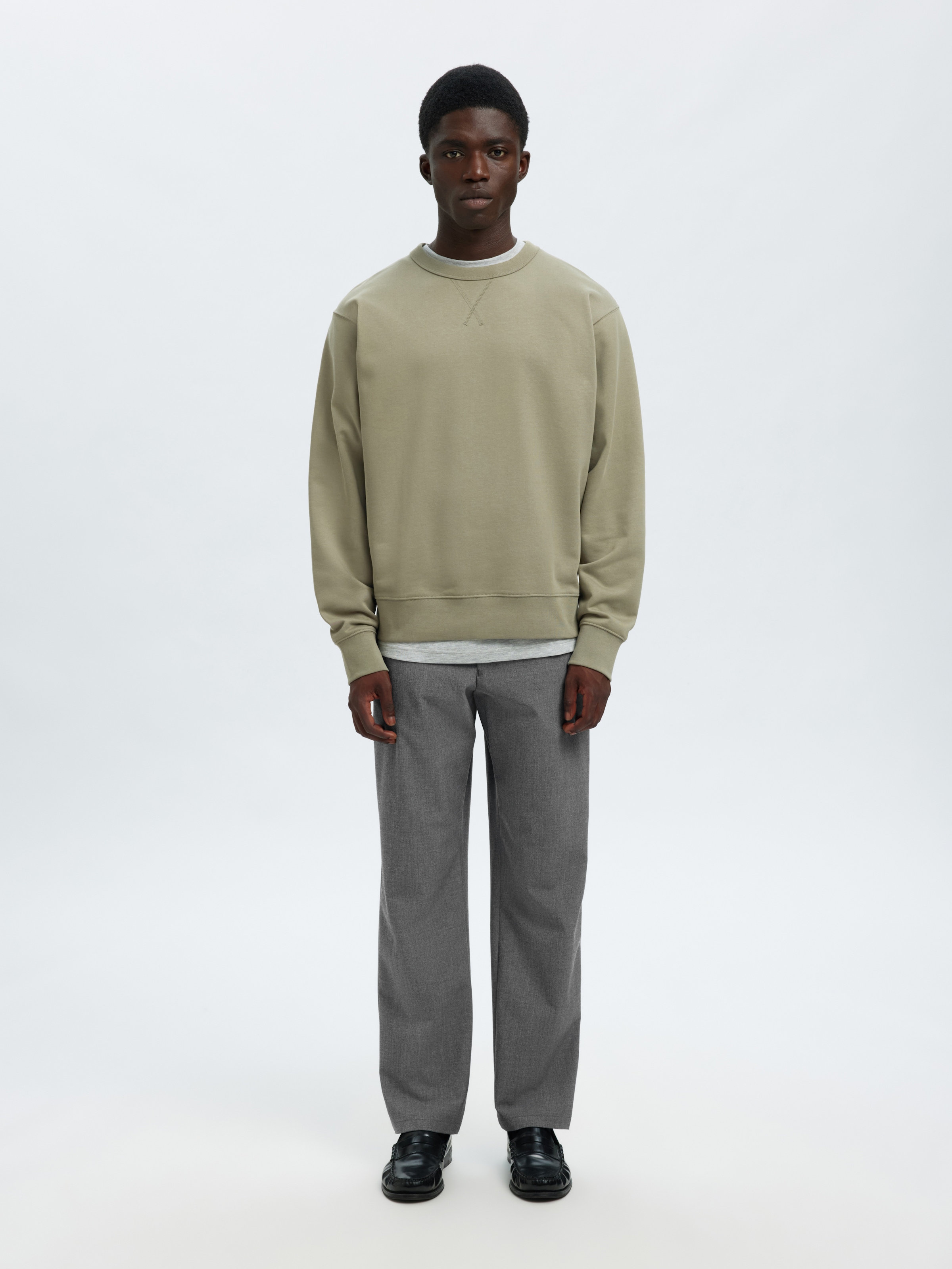 SELECTED Schlupfhose »SLH196-STRAIGHT ROBERT STRING PANT NOOS«  Materialmix, straight fit