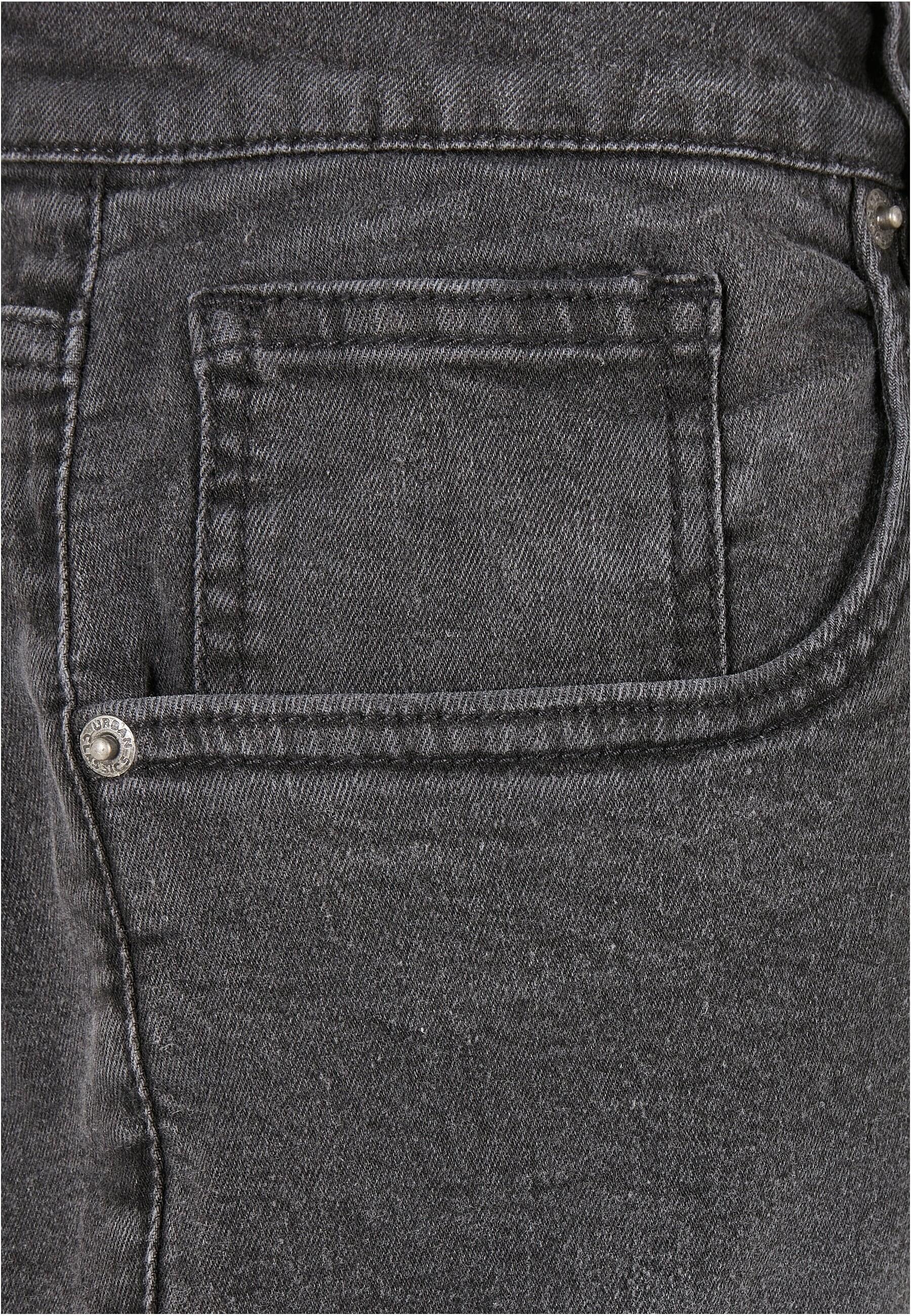 URBAN CLASSICS Bequeme Jeans »Urban Classics Herren Slim Fit Zip Jeans« 1 Stk.